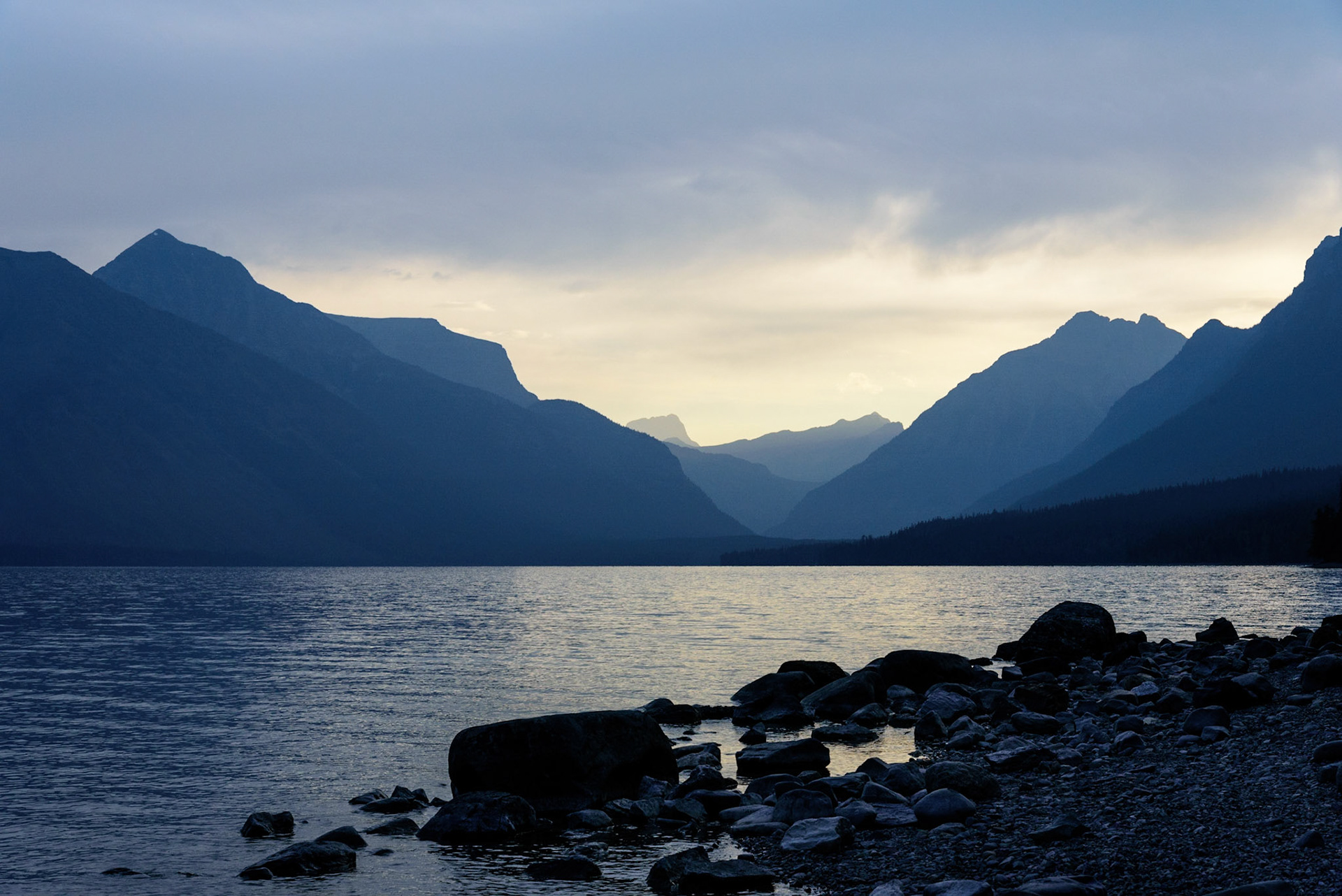 "Lake McDonald" in Glacier National Park