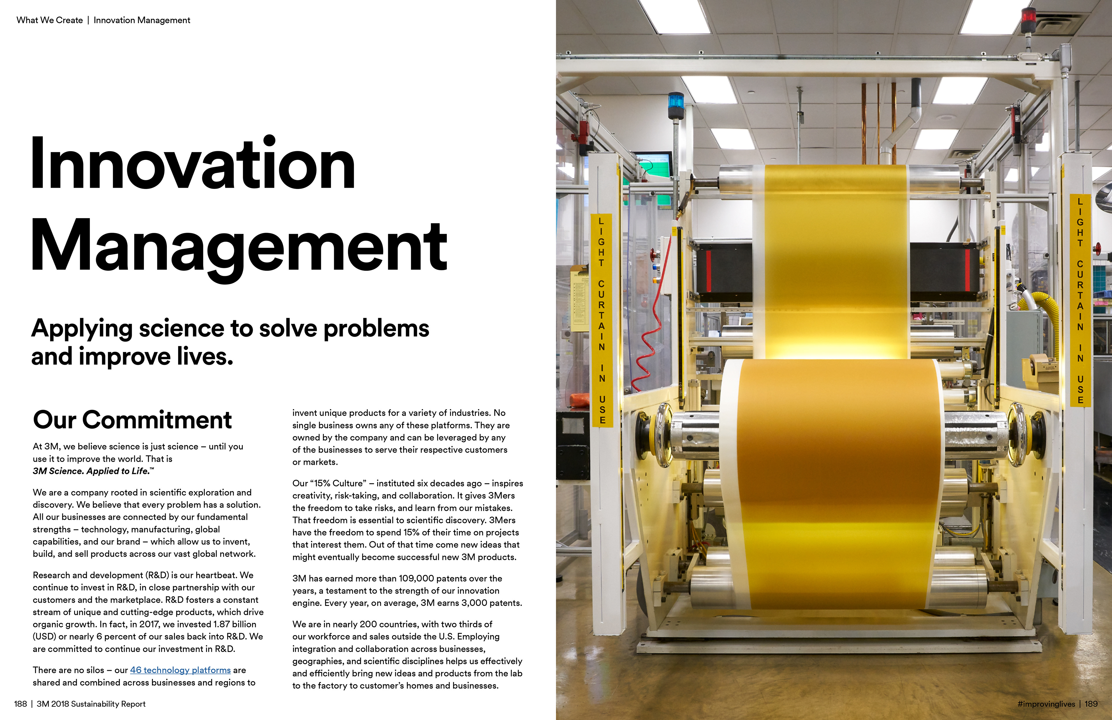 Julie Ann James 3M Sustainability Report 2018