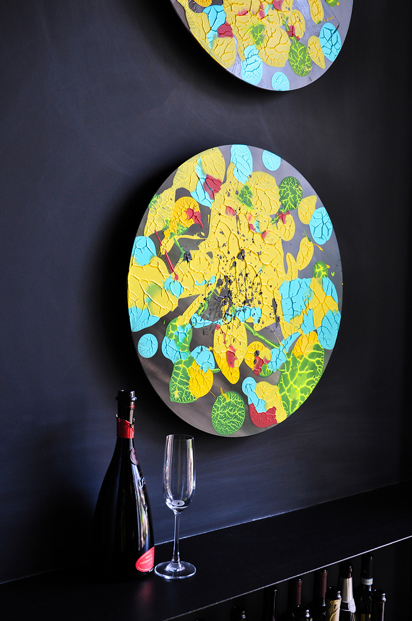 ramoprimo, interior design, buona bocca, colorful, decoration, italian wine bar,