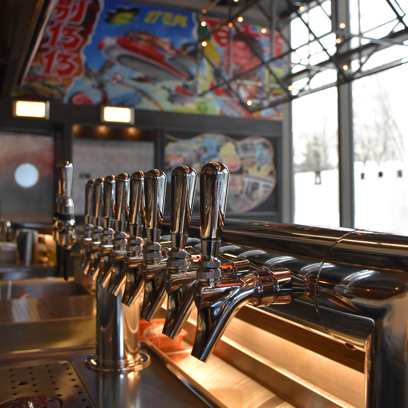 reat leap, ramoprimo, interior design, tap room, brewing, GLB, counter bar, grat leap brewery, bounter bar, details, brewery, bar detaills