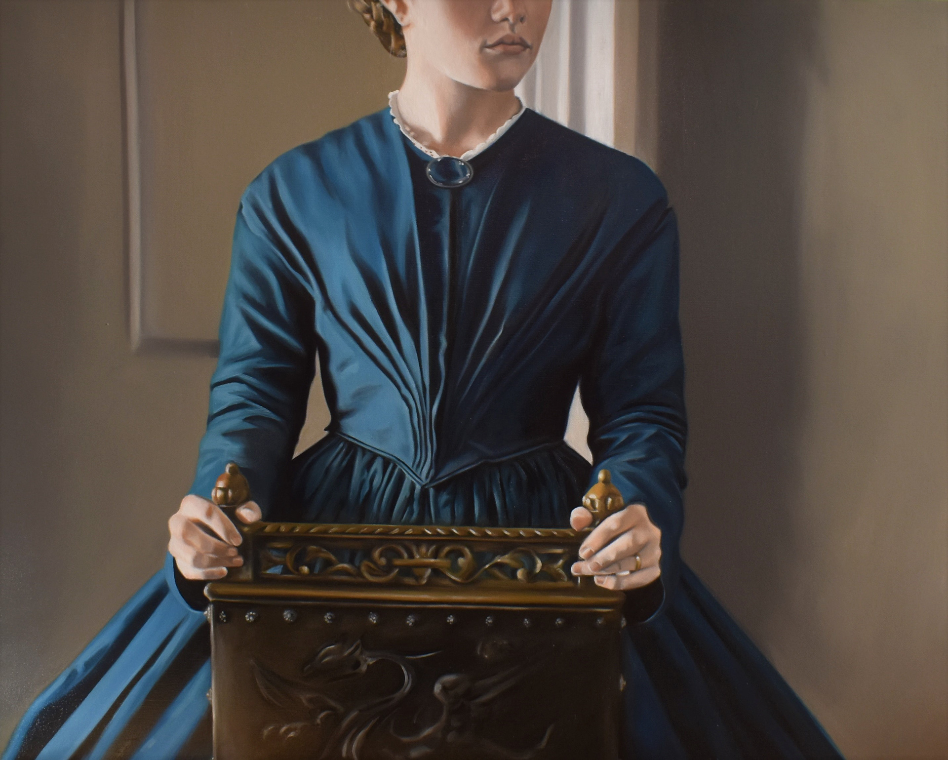 The Tempest - 2018, Oil on linen 112x95cm