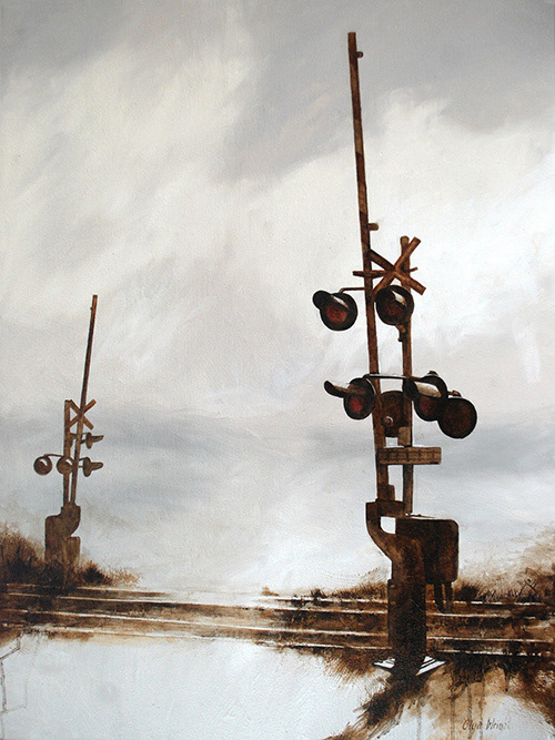 "Miles of Silence" / Oil on Canvas / 18" X 24"