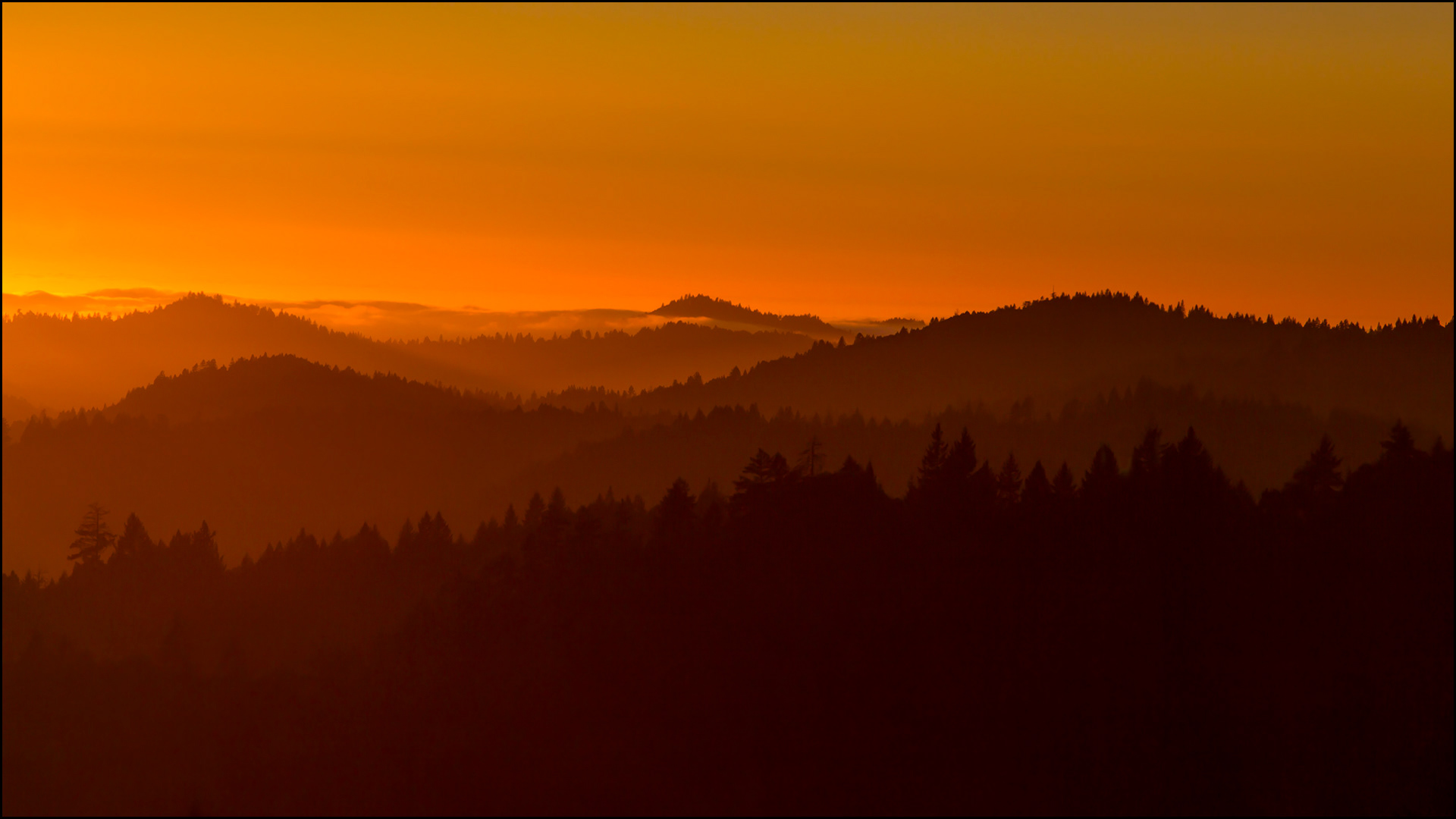 Mendo Sunset to the Pacific