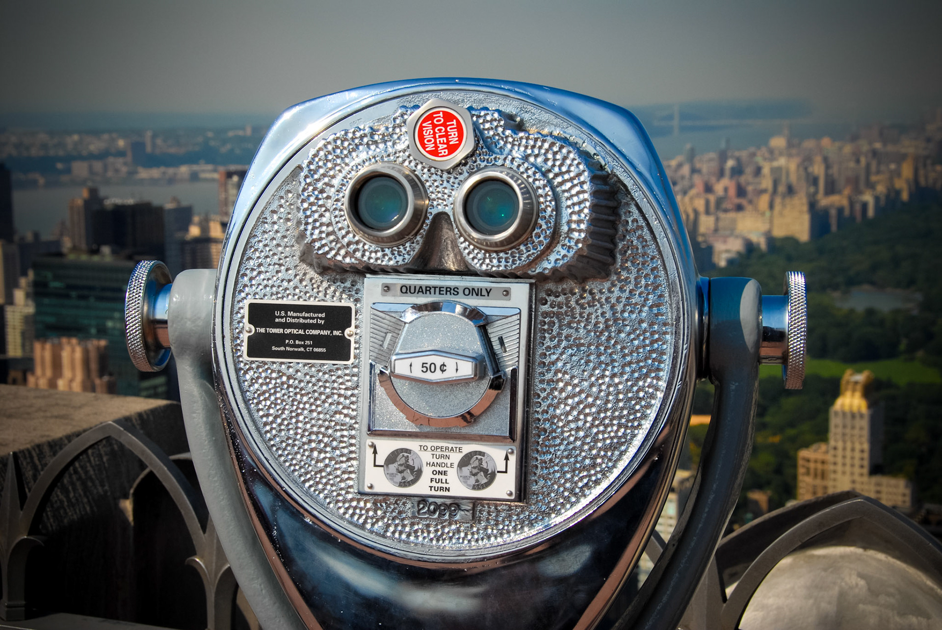 Tower Viewer Overlooking Central Park, Manhattan
