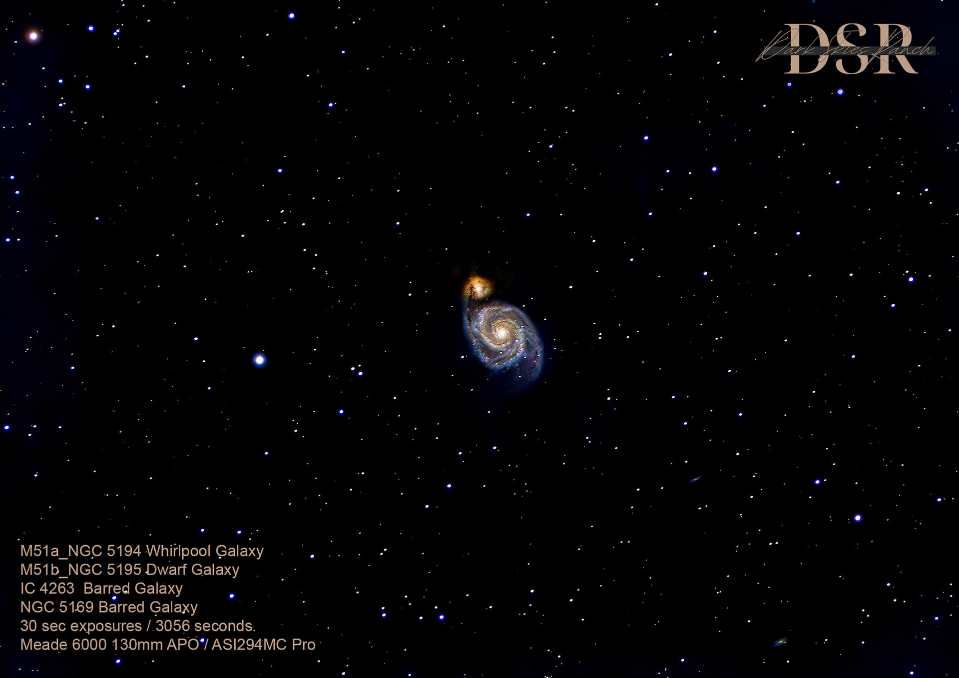 M51a_M51b Whirlpool Galaxy