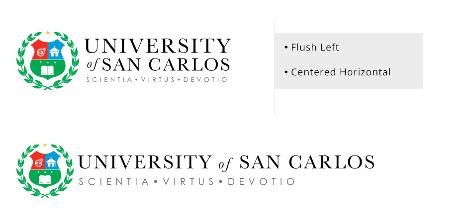 University of San Carlos new visual identity systems image 2