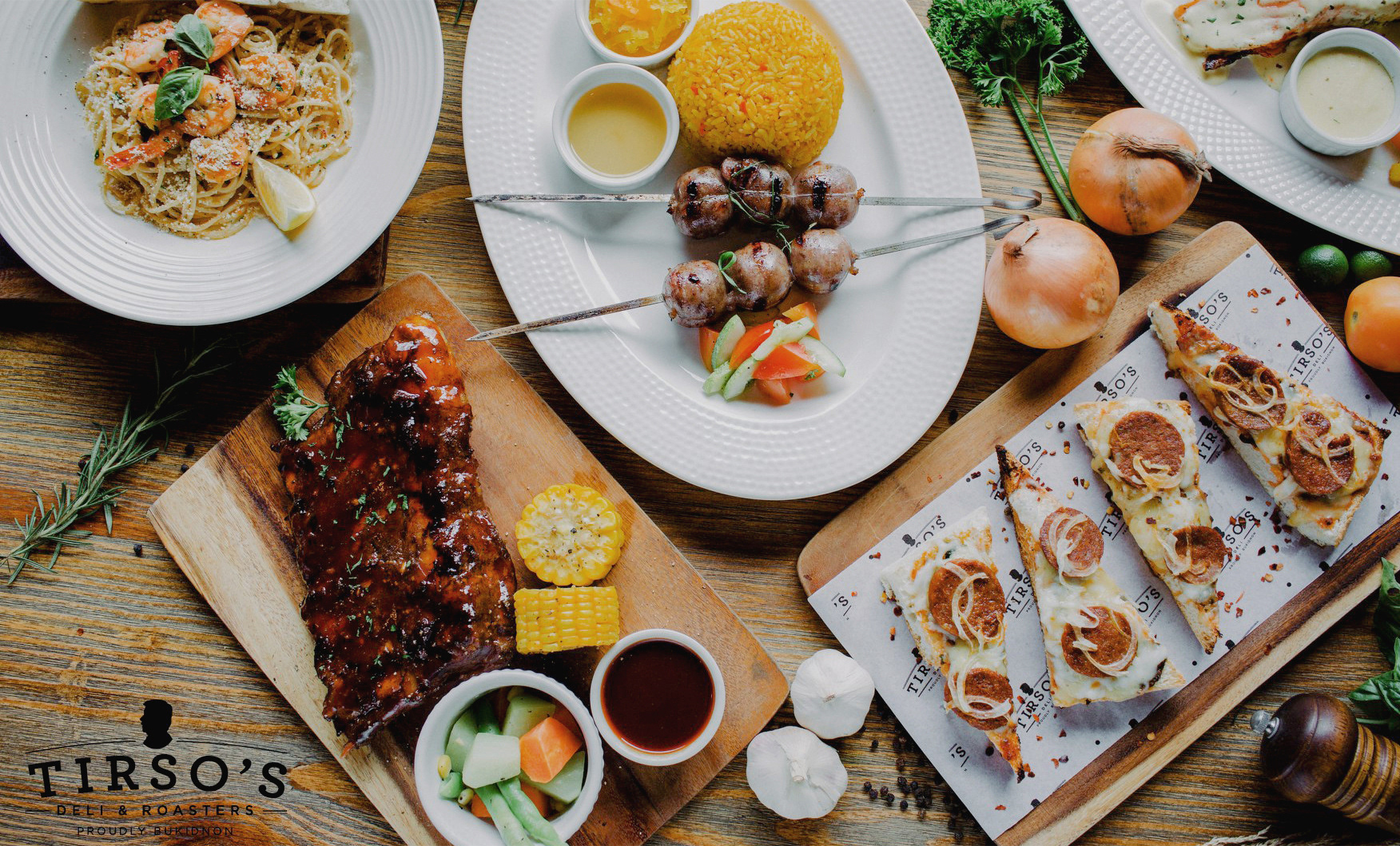 Tirso's Cafe flat lay image
