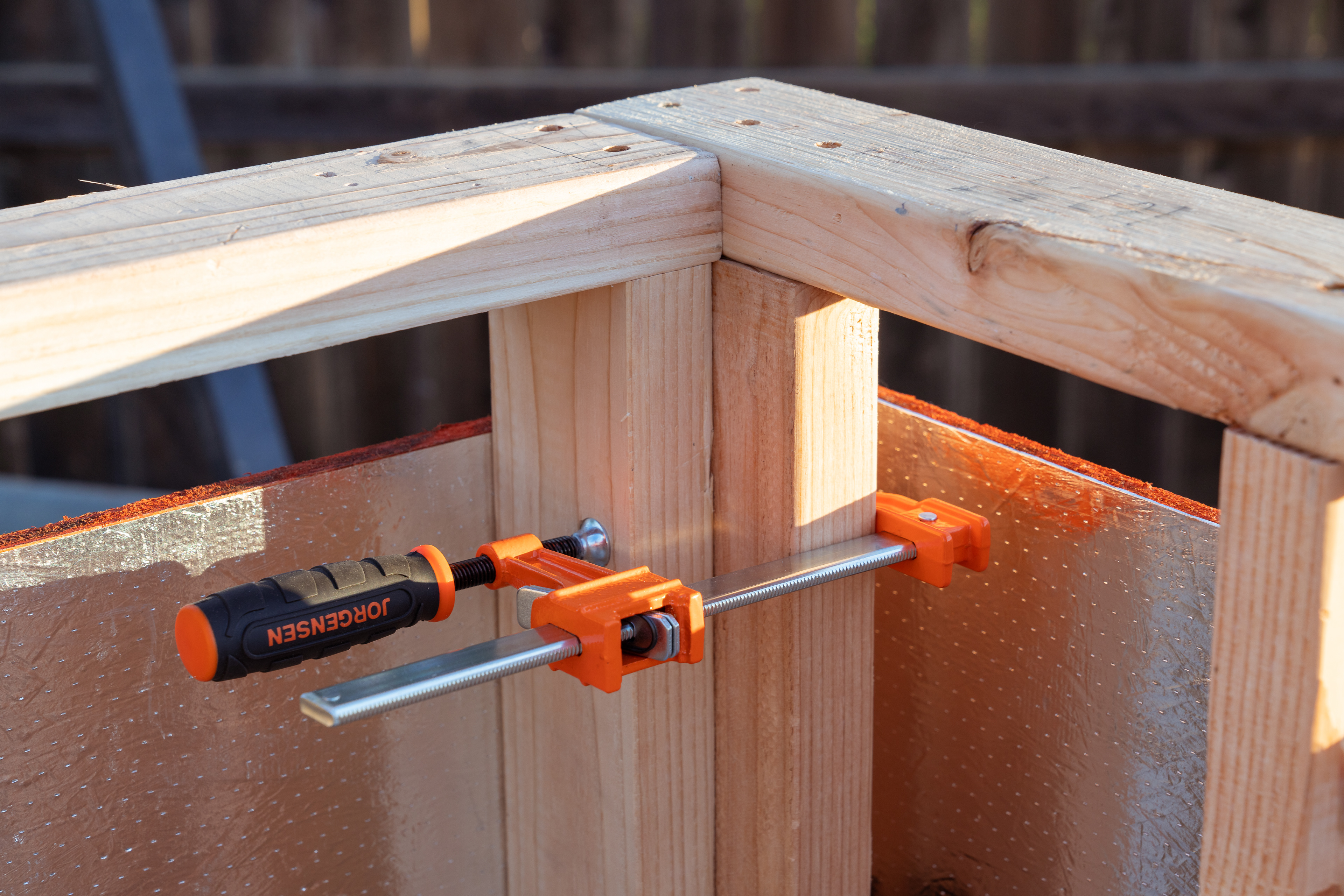 Well squared walls make installation simple