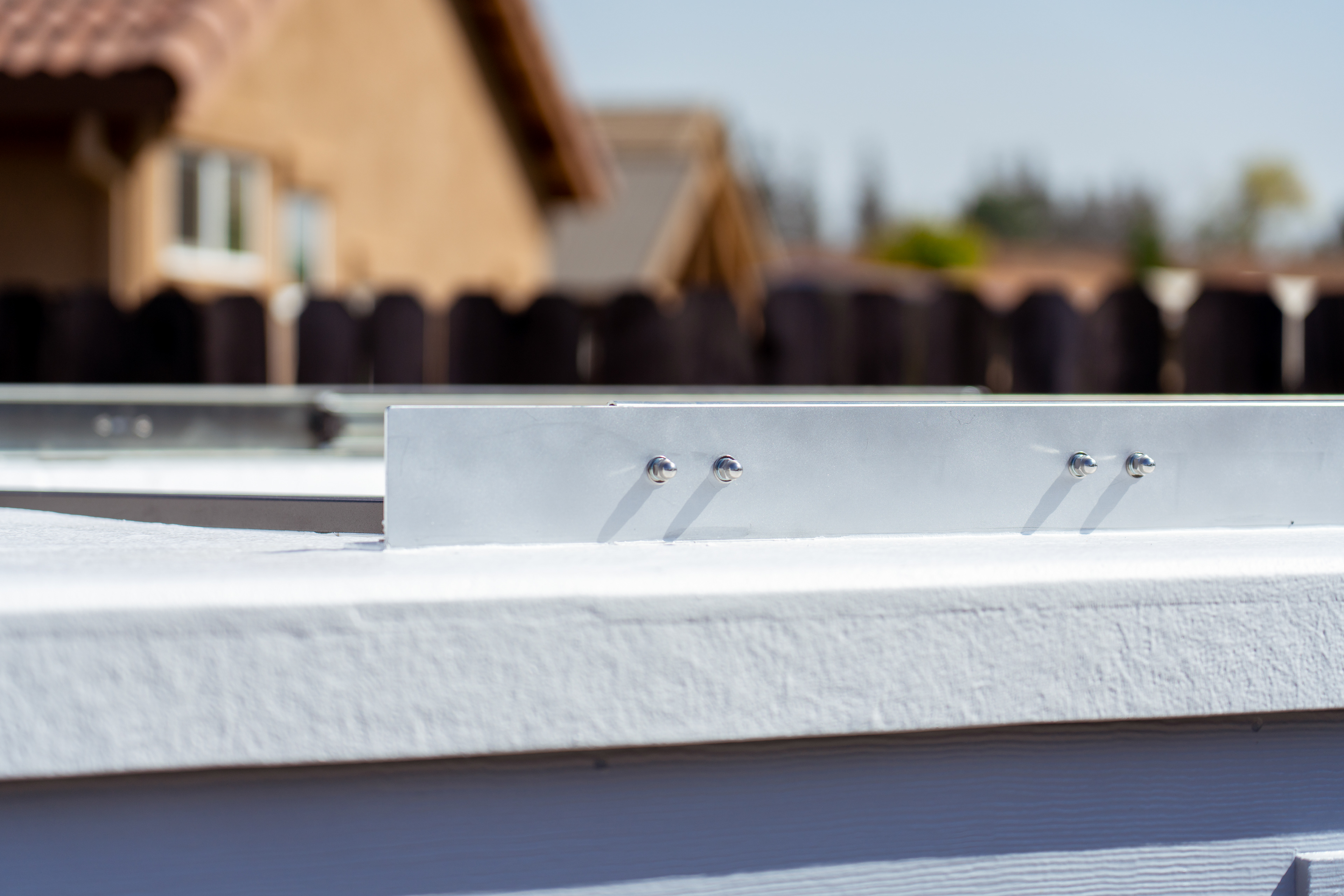 Stainless hardware to attache sliding rails