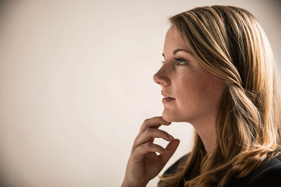 Portrait photograph of Janneke Eggink by Middle East Architect