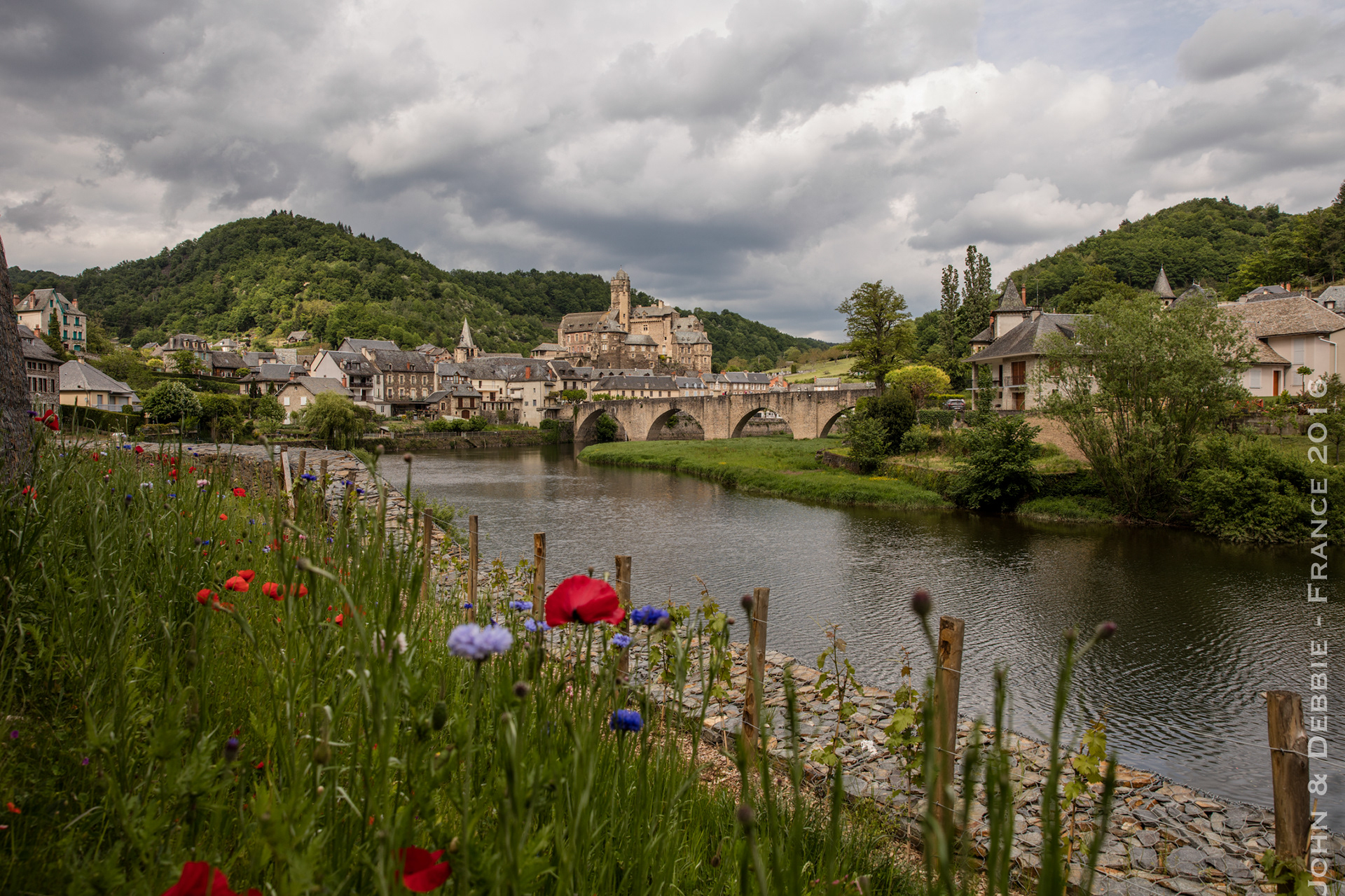 Estaing on the River Lot.