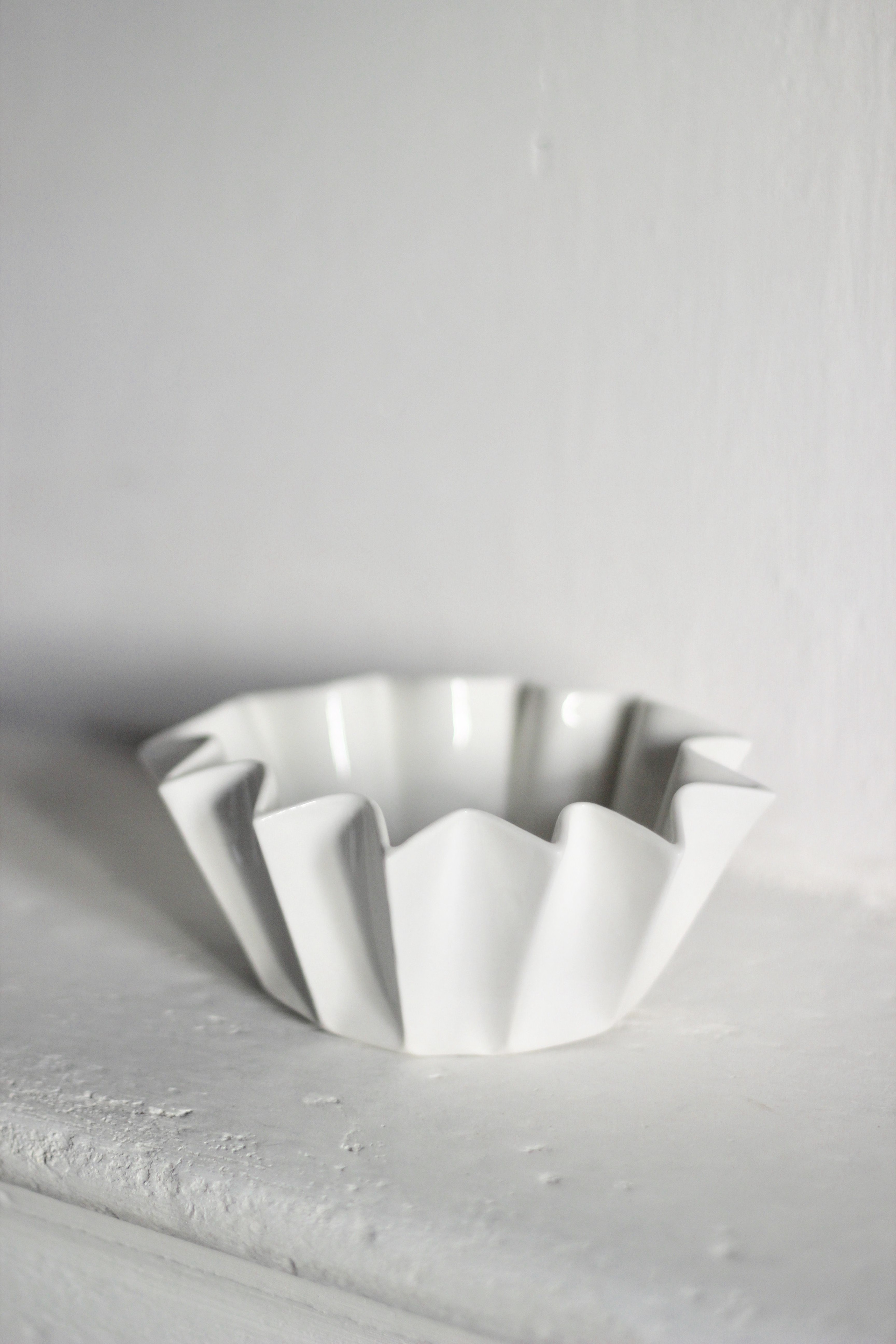 Assiette 'Canelée' - Porcelaine - 18,50€
