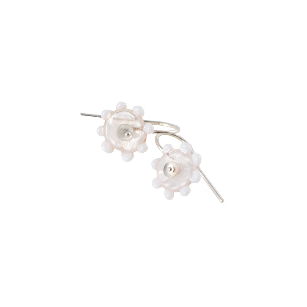 Boucles d'oreilles fleurette, 58€