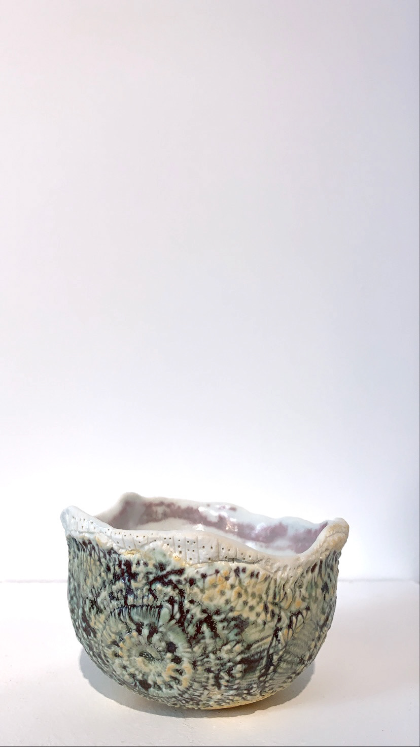 Bol pièce unique 'Demi-sphère - 11 x 6.5 cm - 55€
