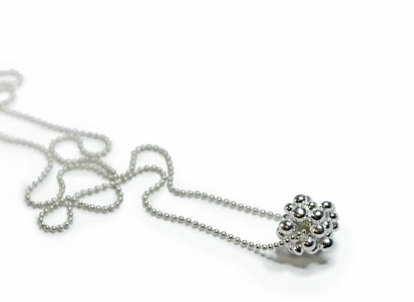 Collier bulle moyenne - Argent 925 - 76€