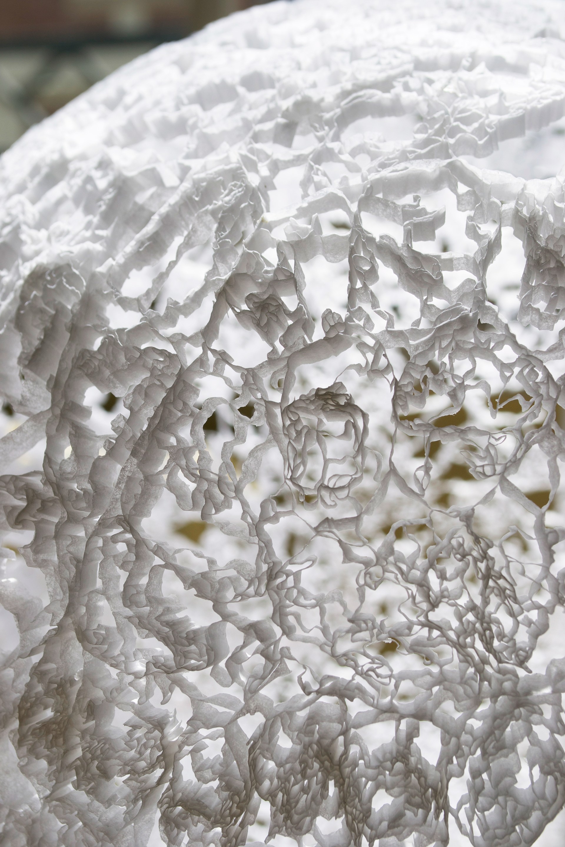 Détails, sculpture Dôme 'Plénitude'