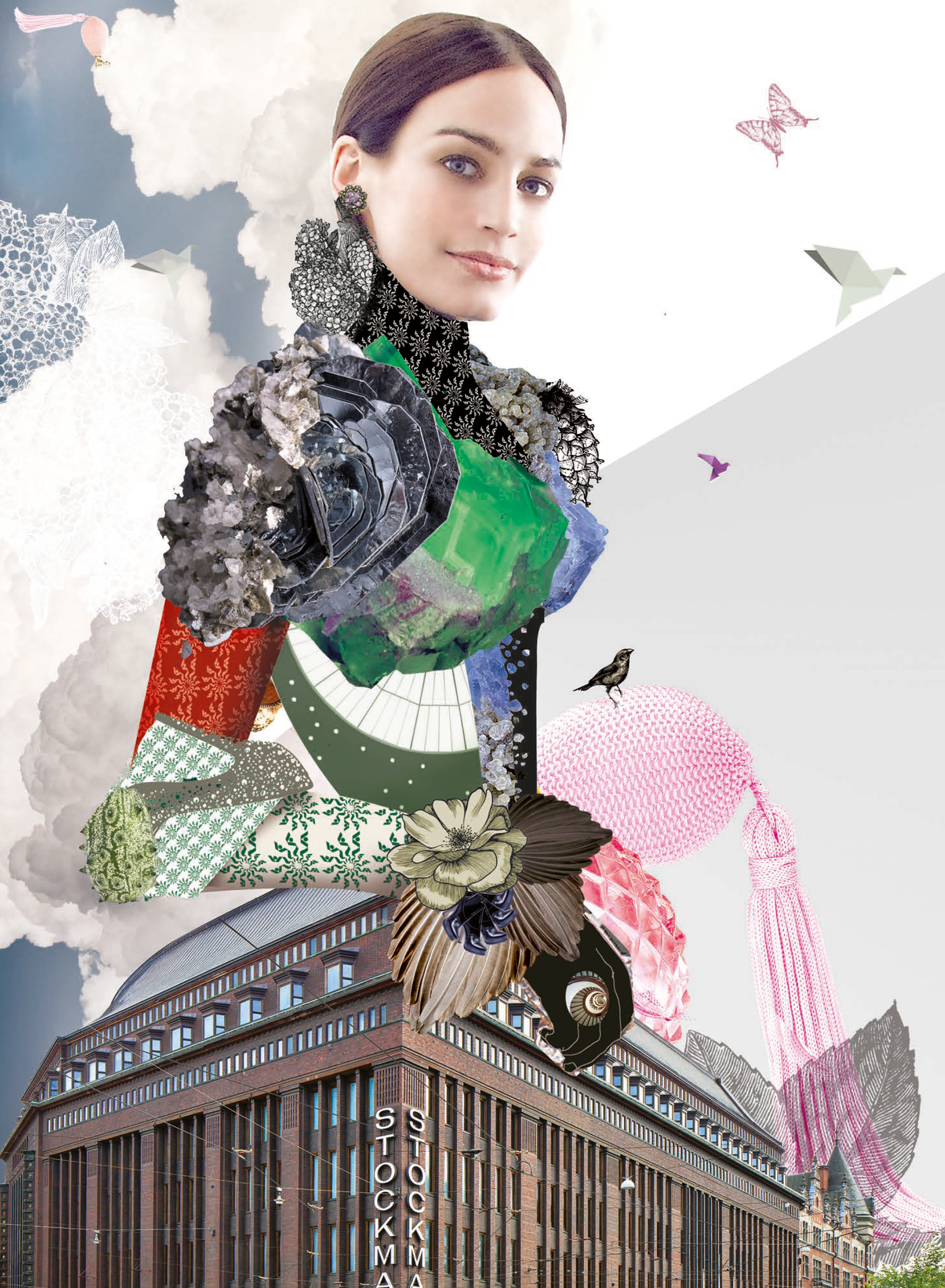 Extract: Collage / Stockman Lookbook, Design Vera Uchytil