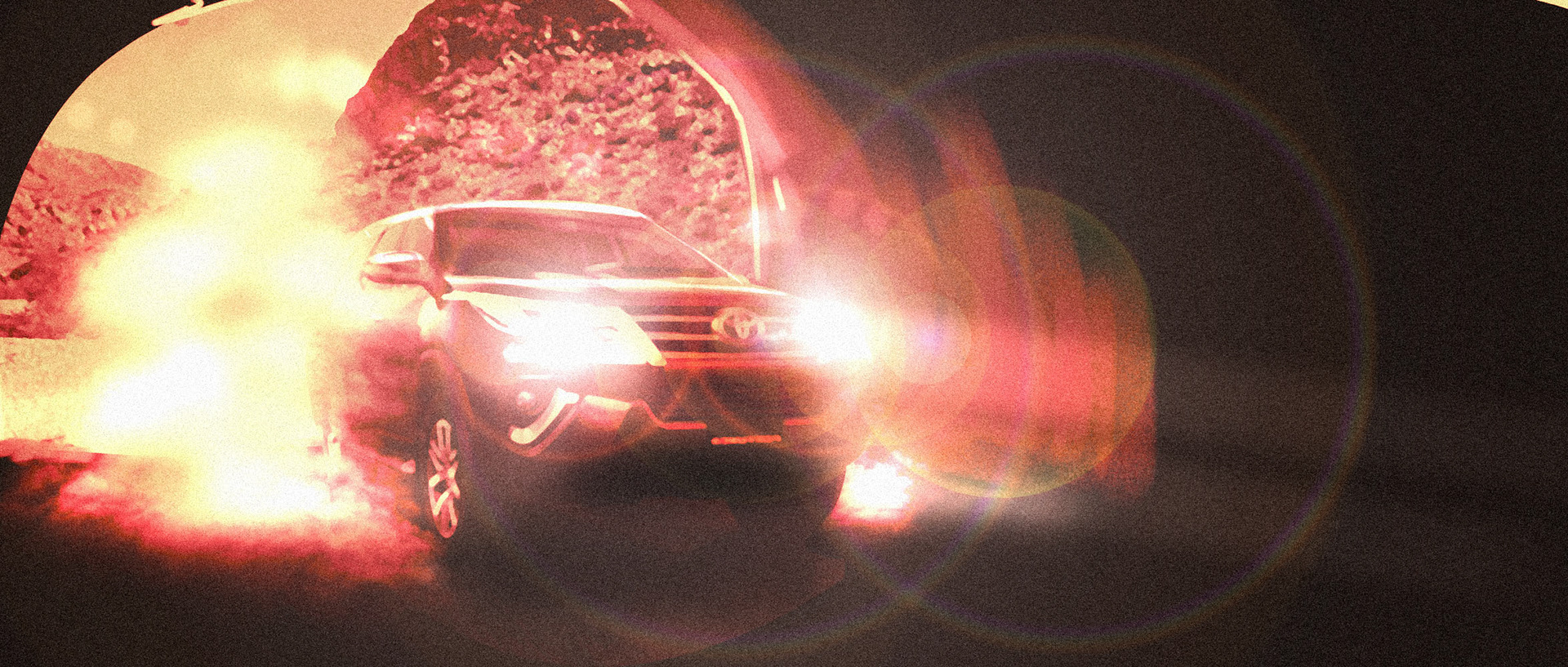 Storyboard para animatic - Publicidad Toyota SW4