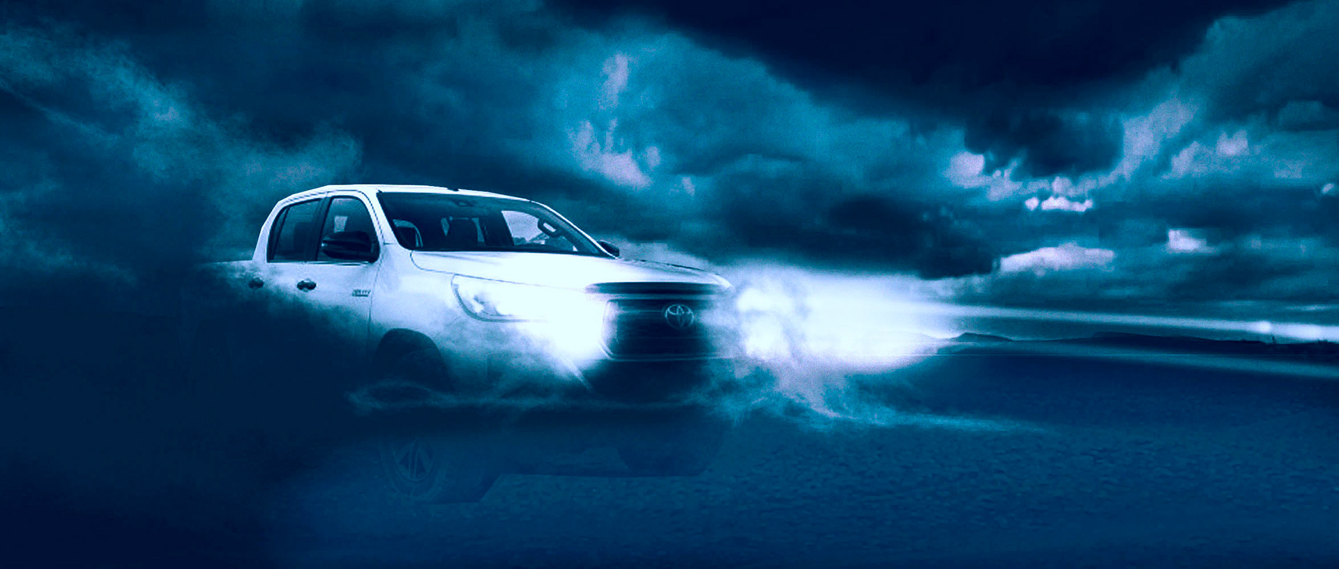 Storyboard para animatic - Publicidad Toyota Hilux