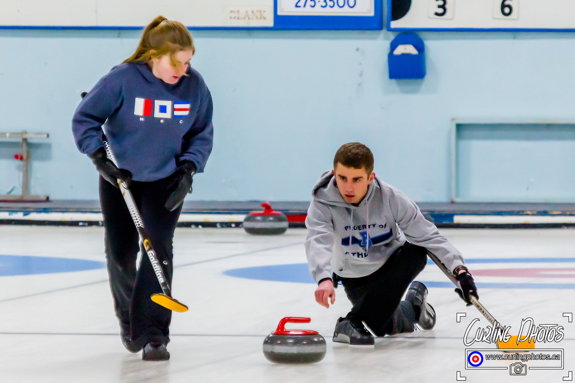 Curling Photos Jr Mixed Doubles U18s Jan 31, 2020