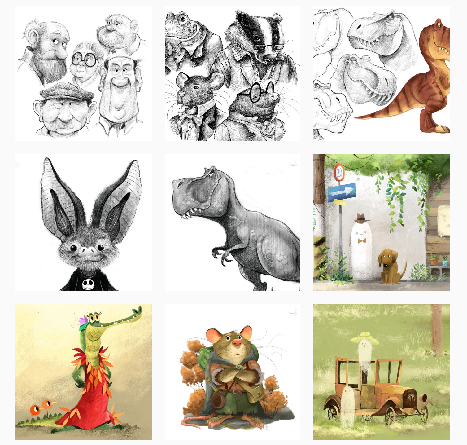 Dave Mottram illustrations