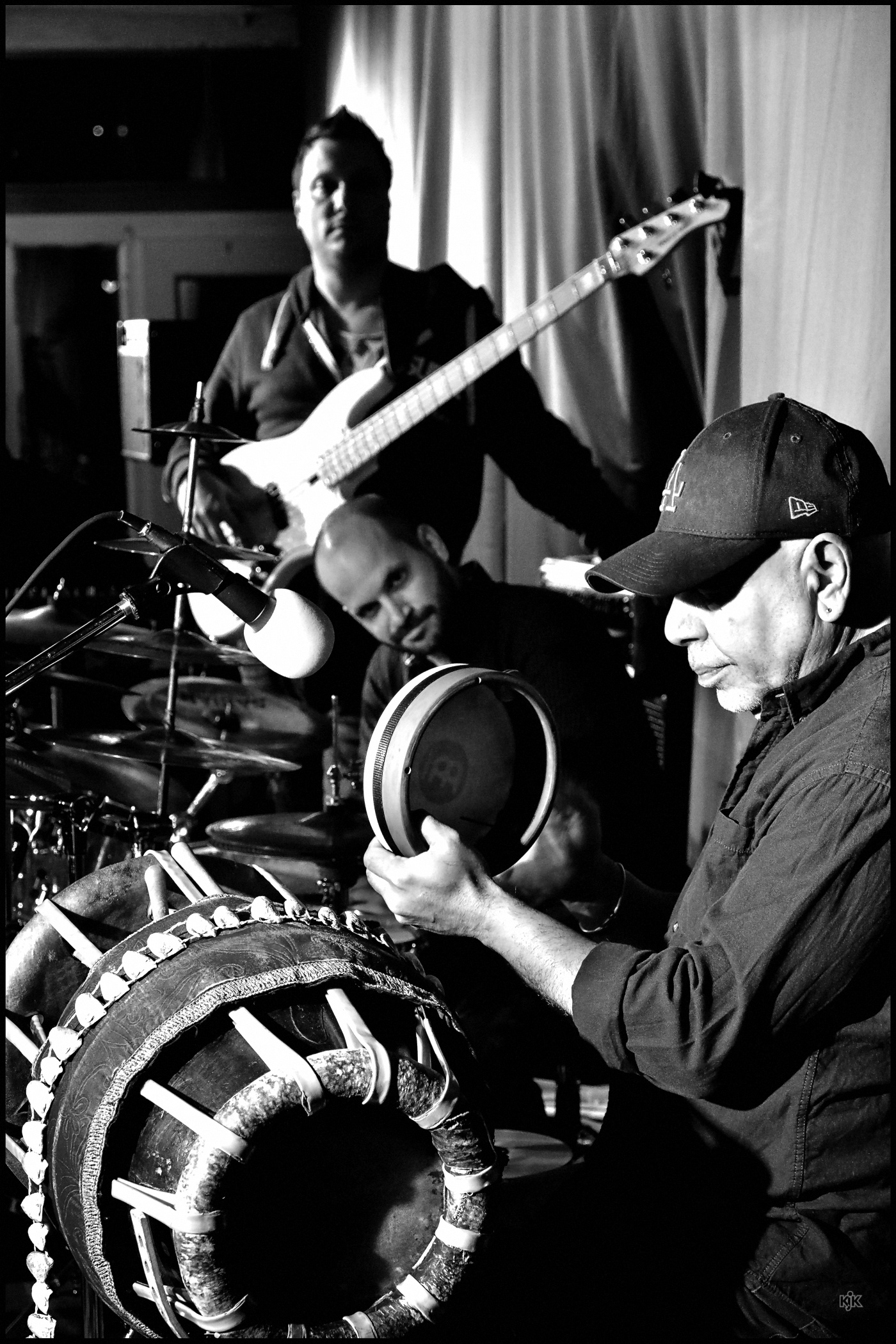 Andi Kober, Marco Bussi und Ramesh Shotham