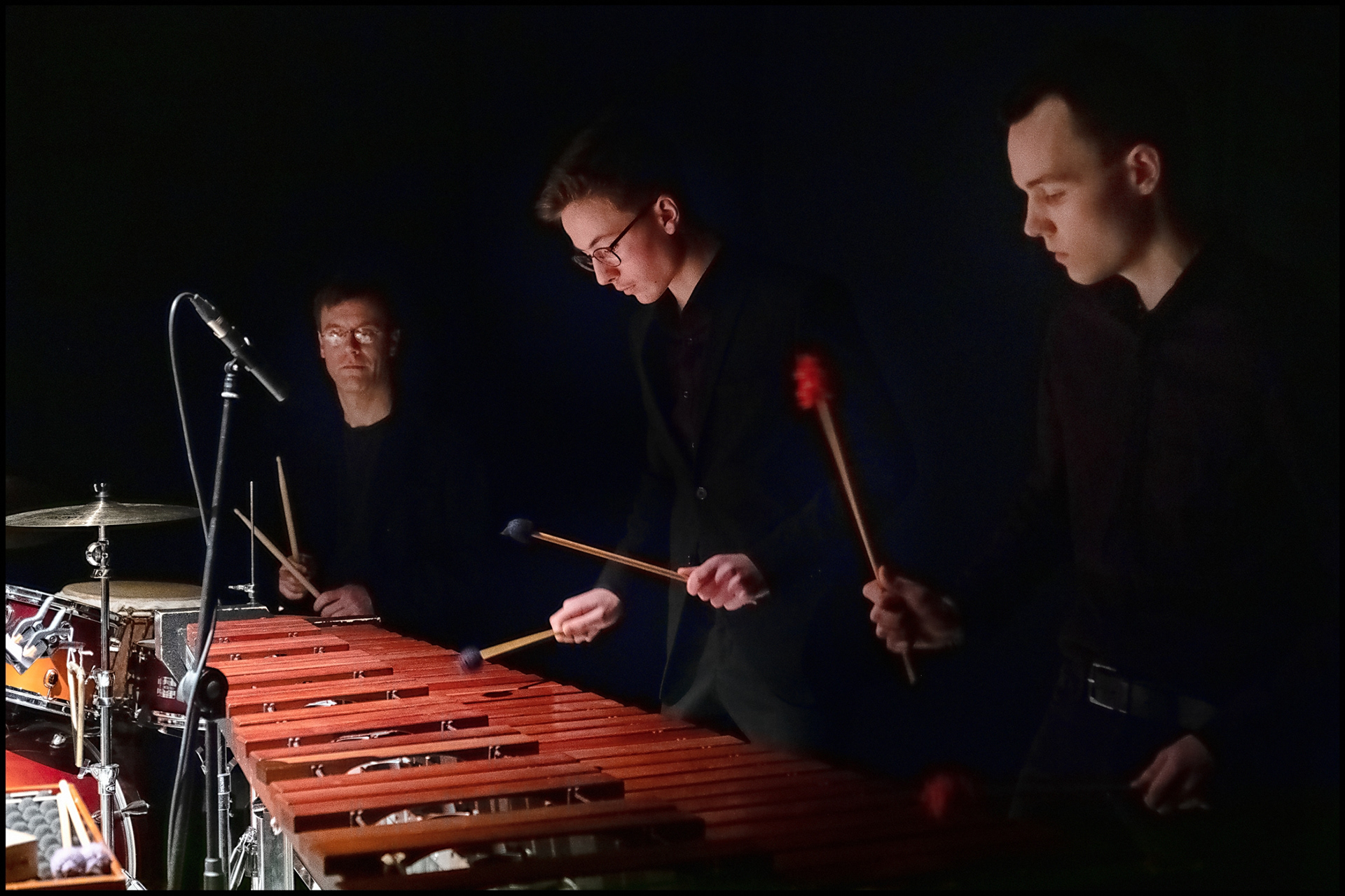 Das Percussionsensemble der KMS
