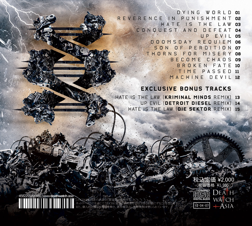 SIN D.N.A. — Revelate outside traycard