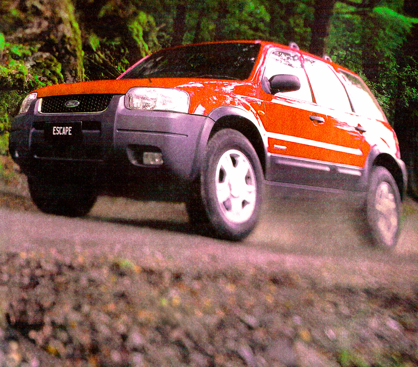Original car image supplied by client