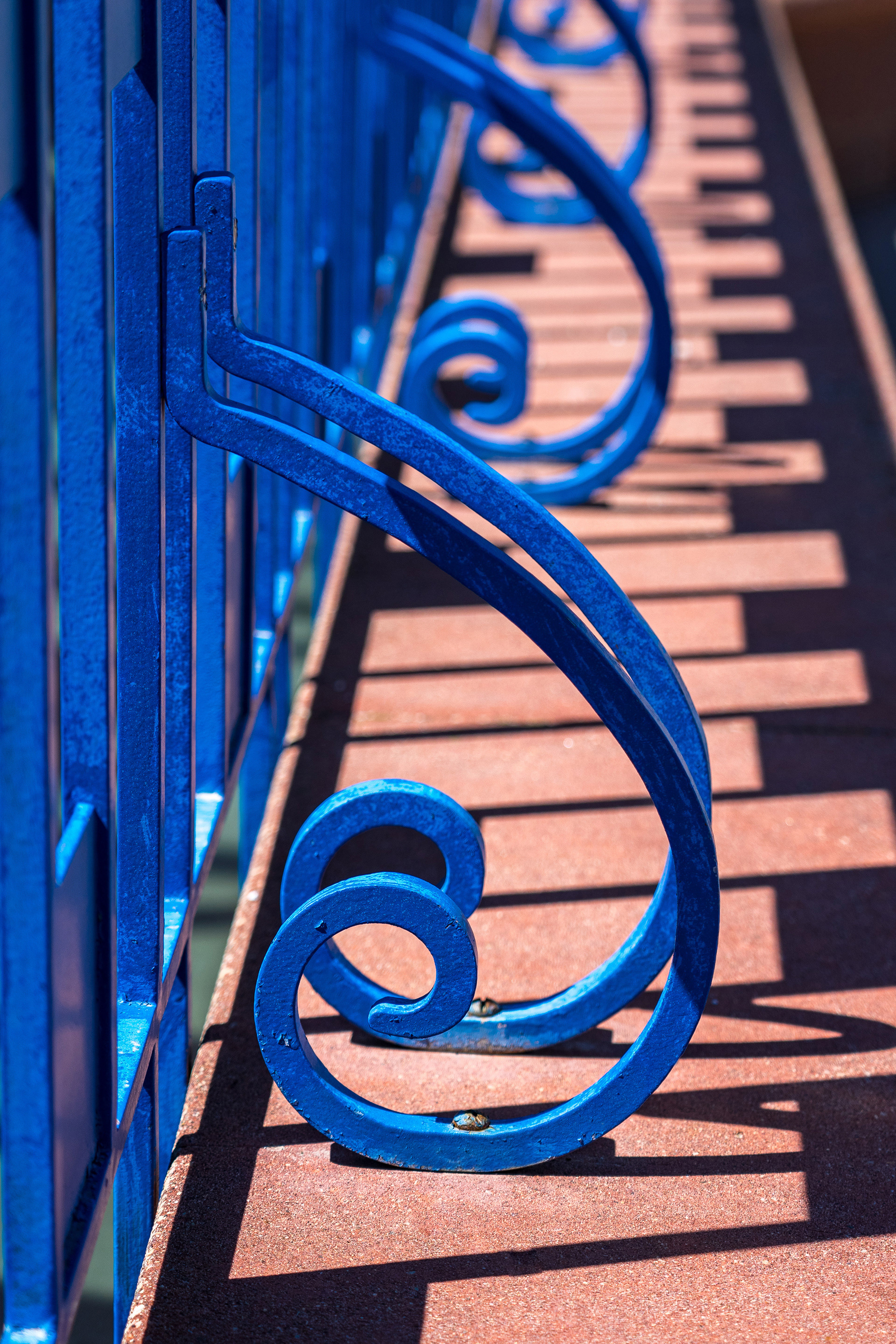 Blue Swirls