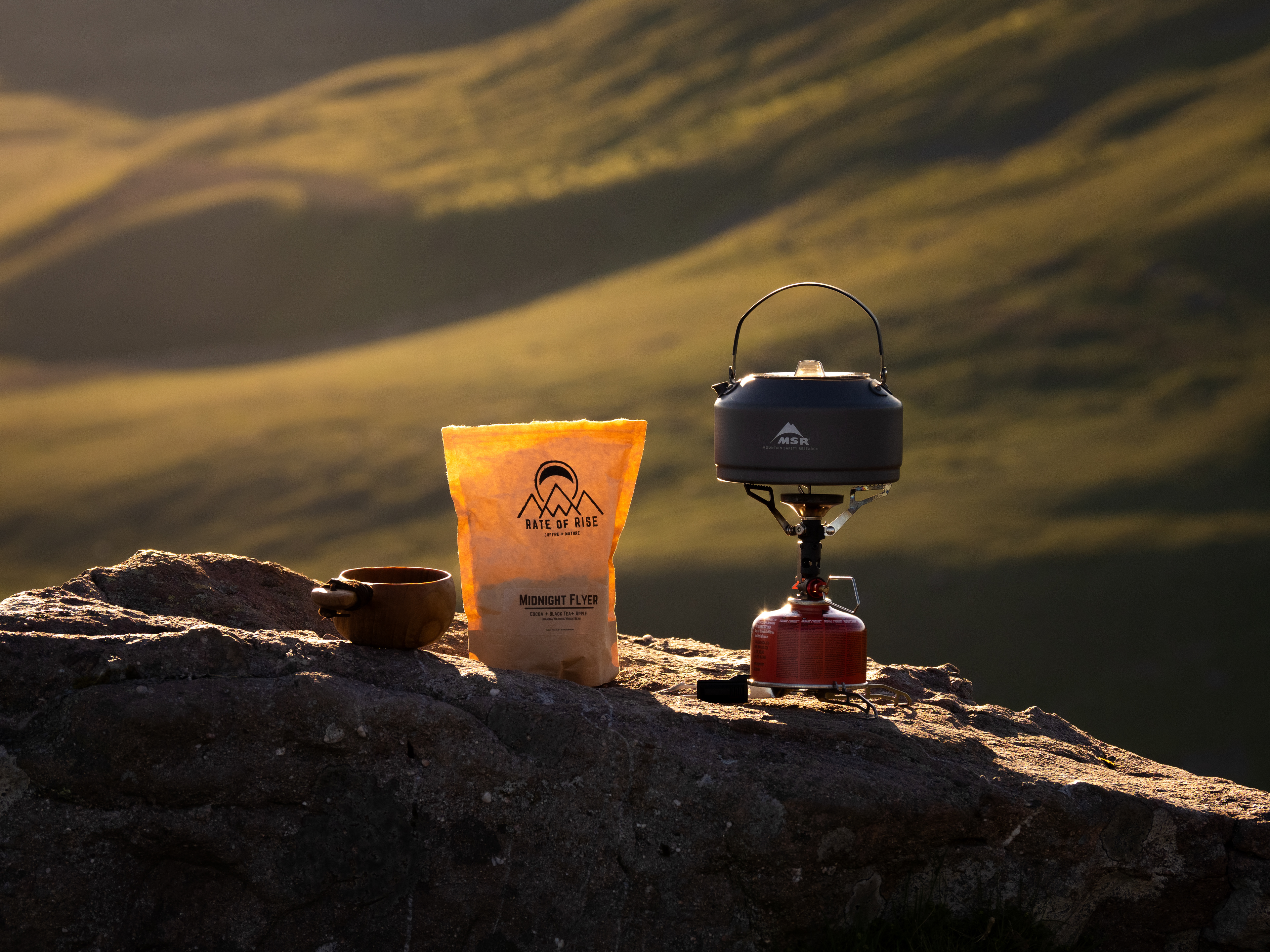 Cooking in the outdoors