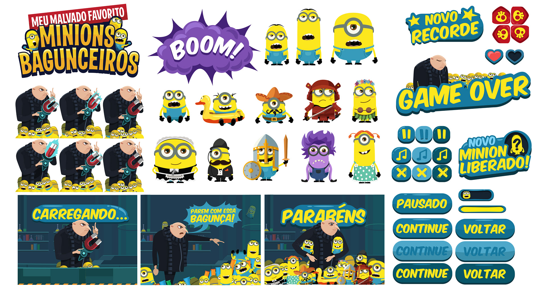 Minions bagunceiros