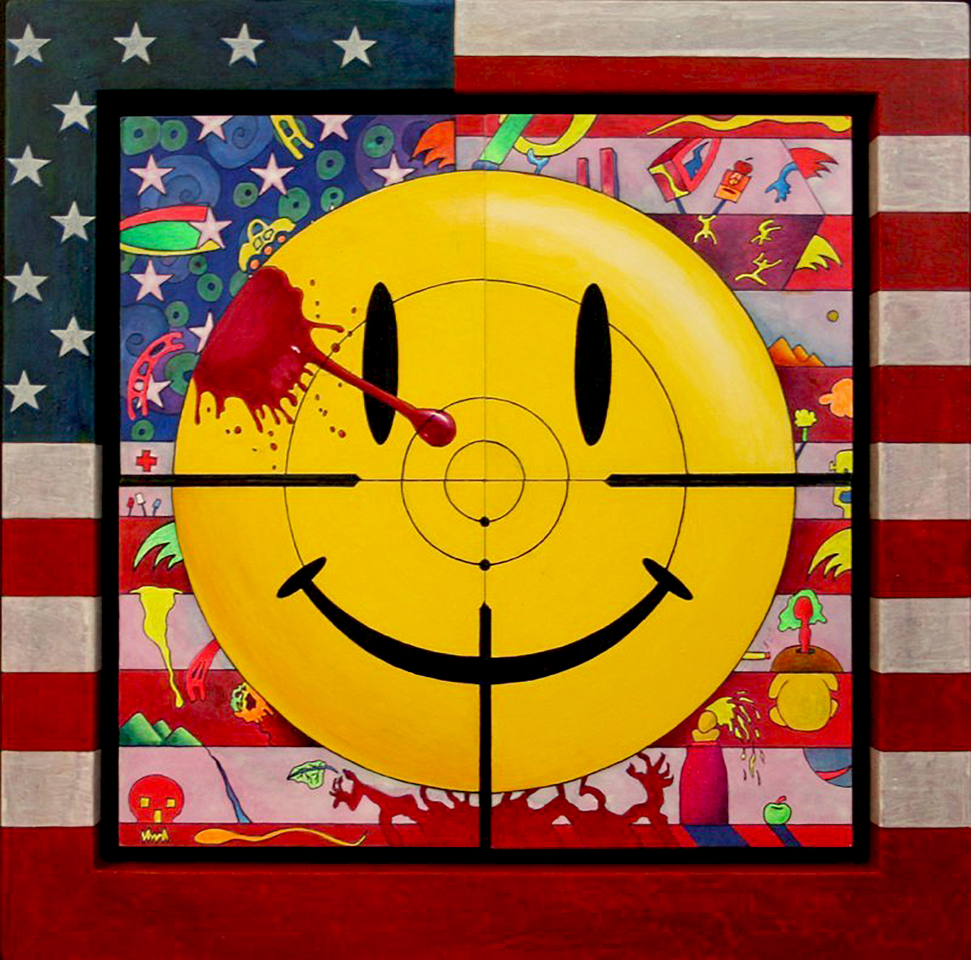 "Why So Serious?" 2015 16 x 16