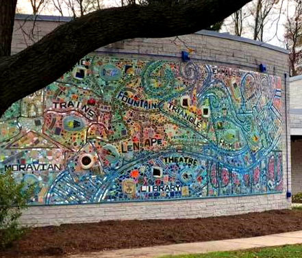 Emmaus Mosaic Project With Isaiah Zagar