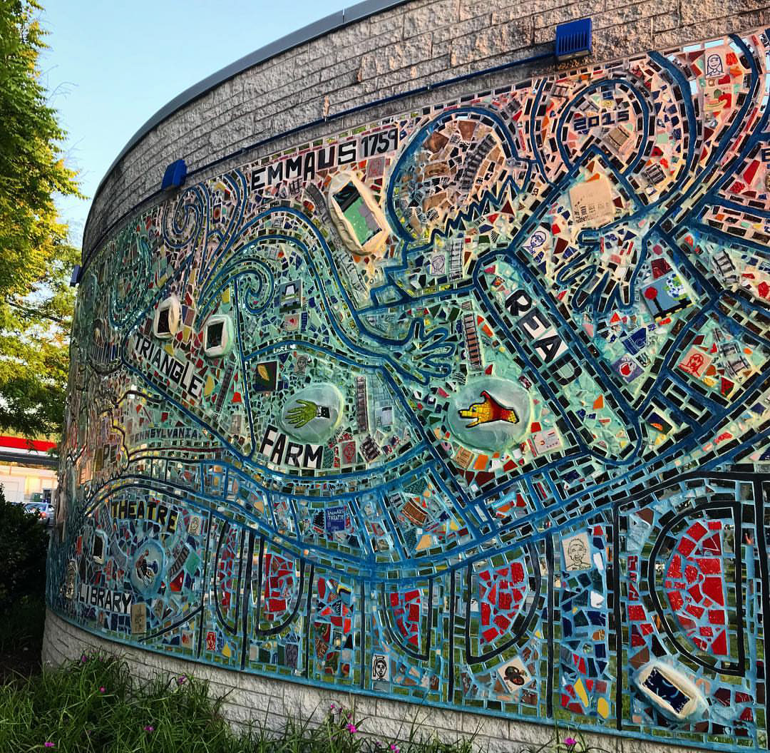 Emmaus Mosaic Project With Isaiah Zagar