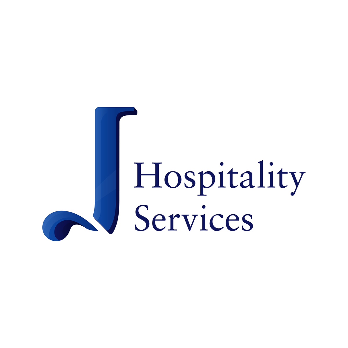 Harleen Chatha J Hospitality Services Logo Design