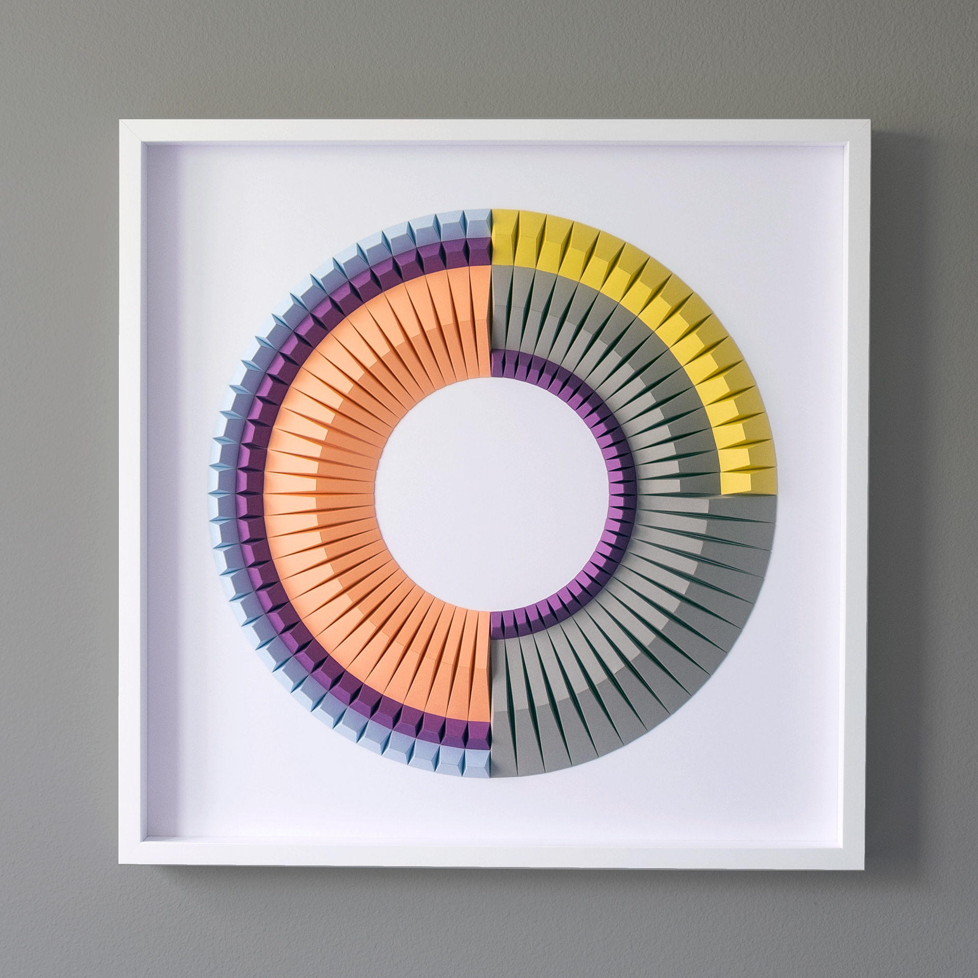 UnEven B - 30"x30"