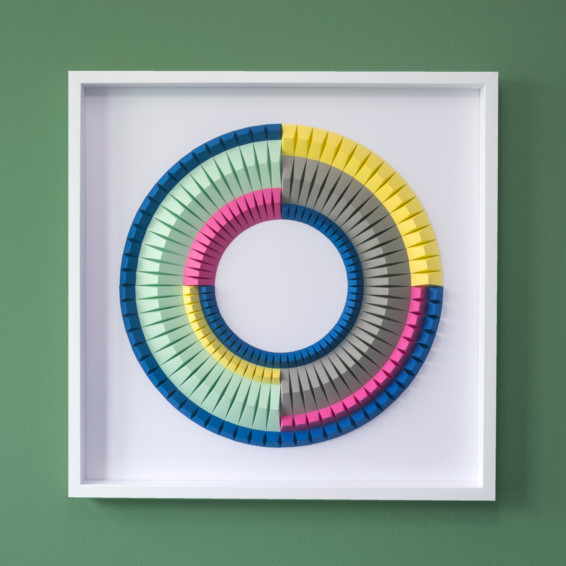 UnEven D - 30"x30"