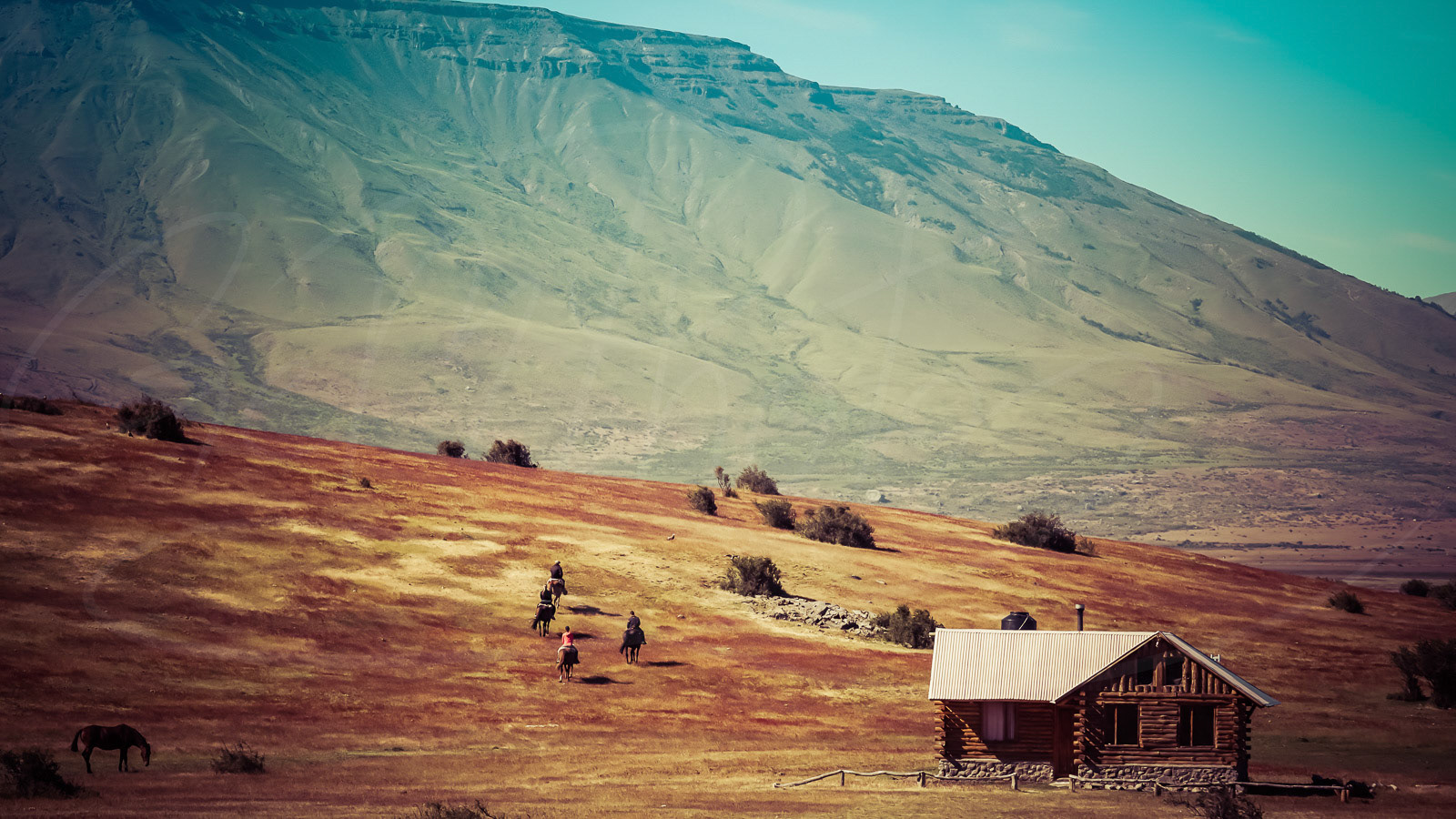Riding in Patagonia