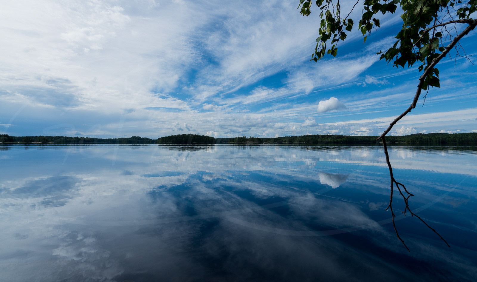 Lake reflection