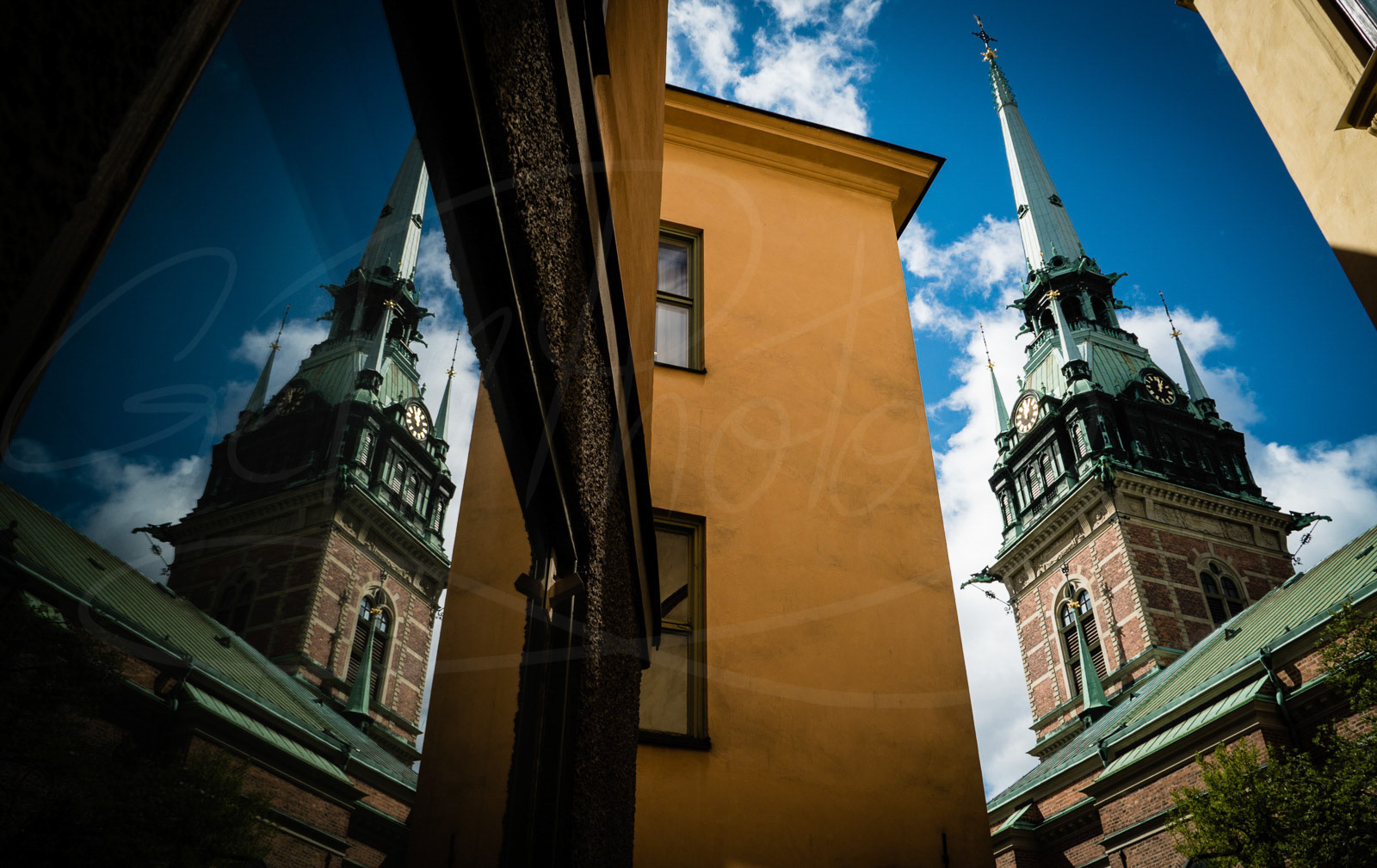 Reflecrion in Stockholm
