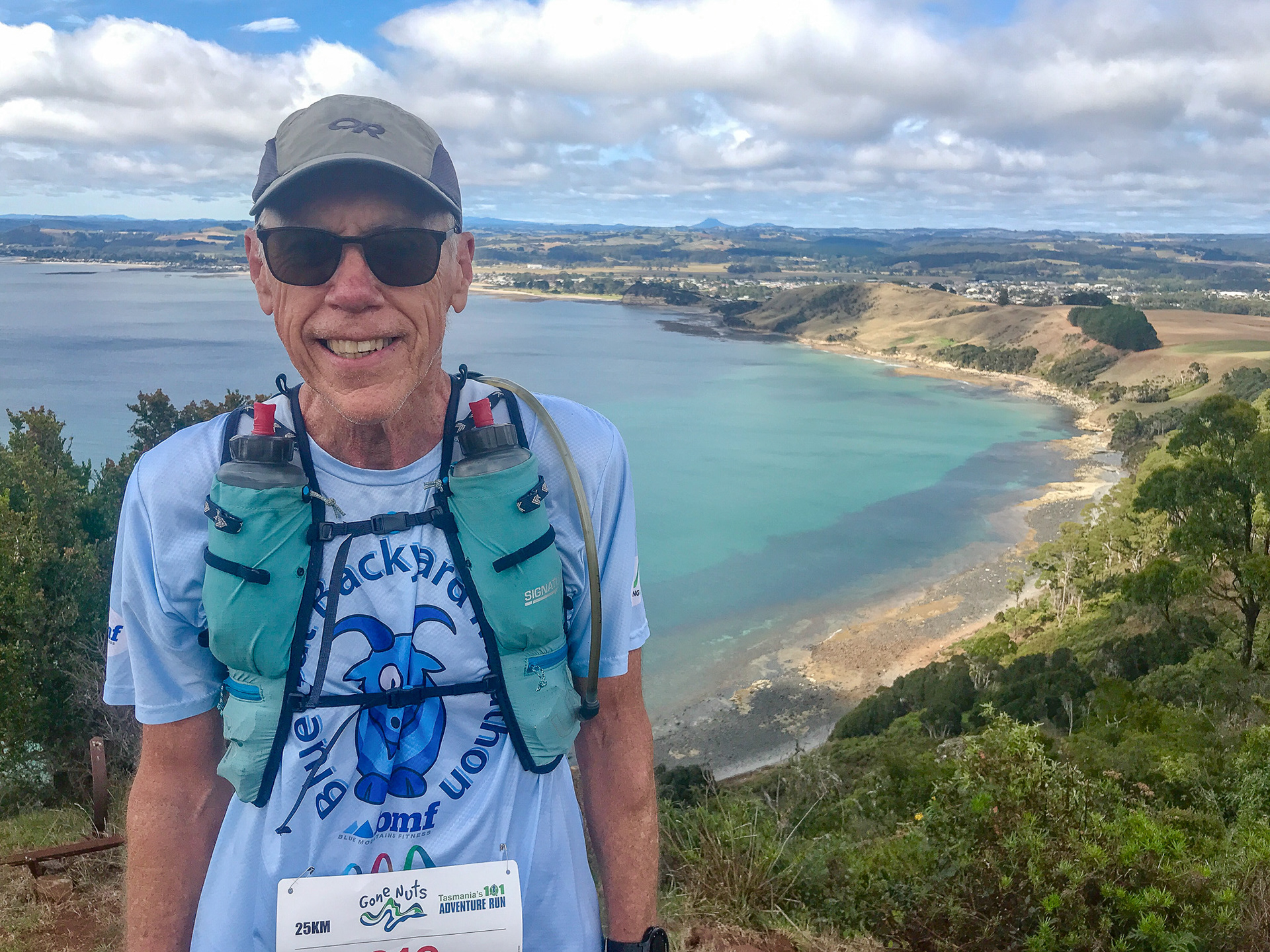 Quick photo on the Race