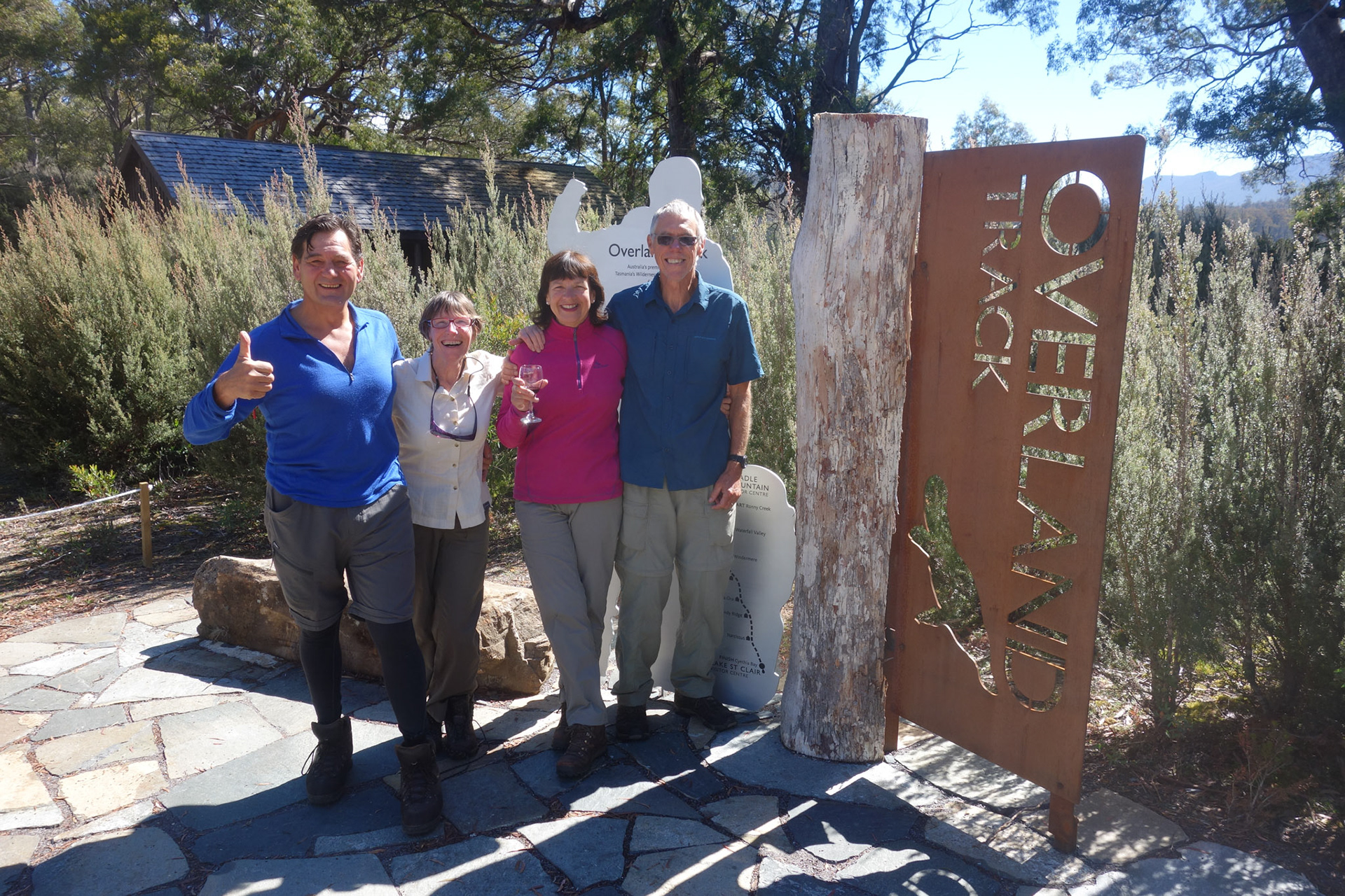 Pete, Barbara, Robyn and Bill
