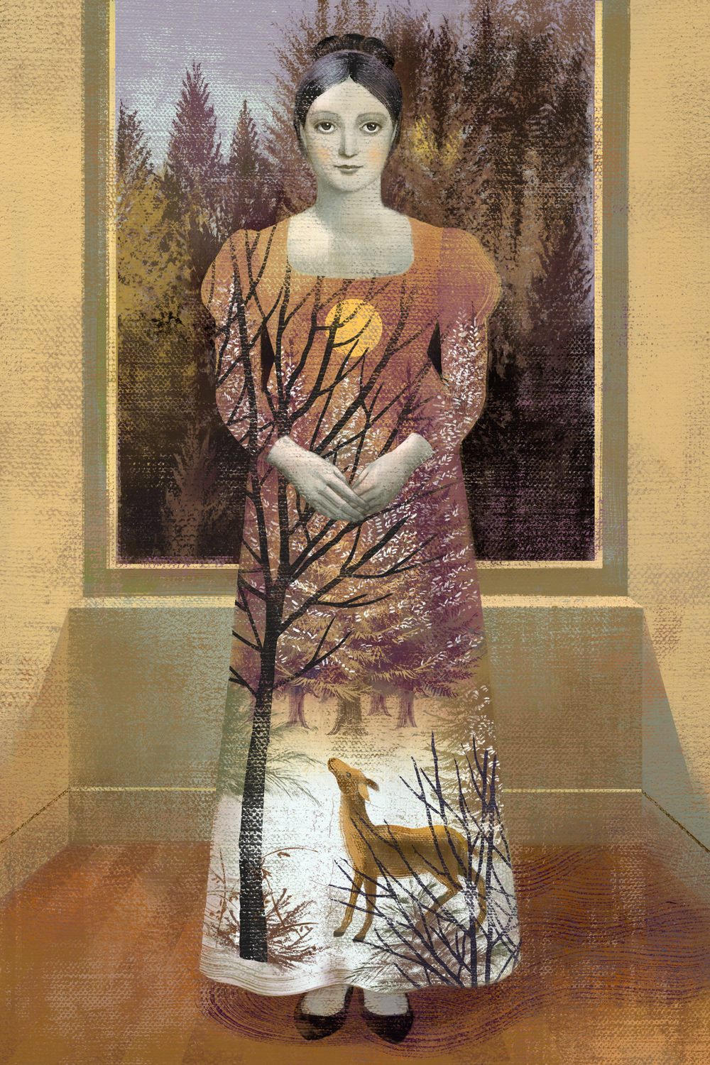Tatyana - Eugene Onegin Illustrated book, The Folio Society UK, SI GOLD MEDAL NYC