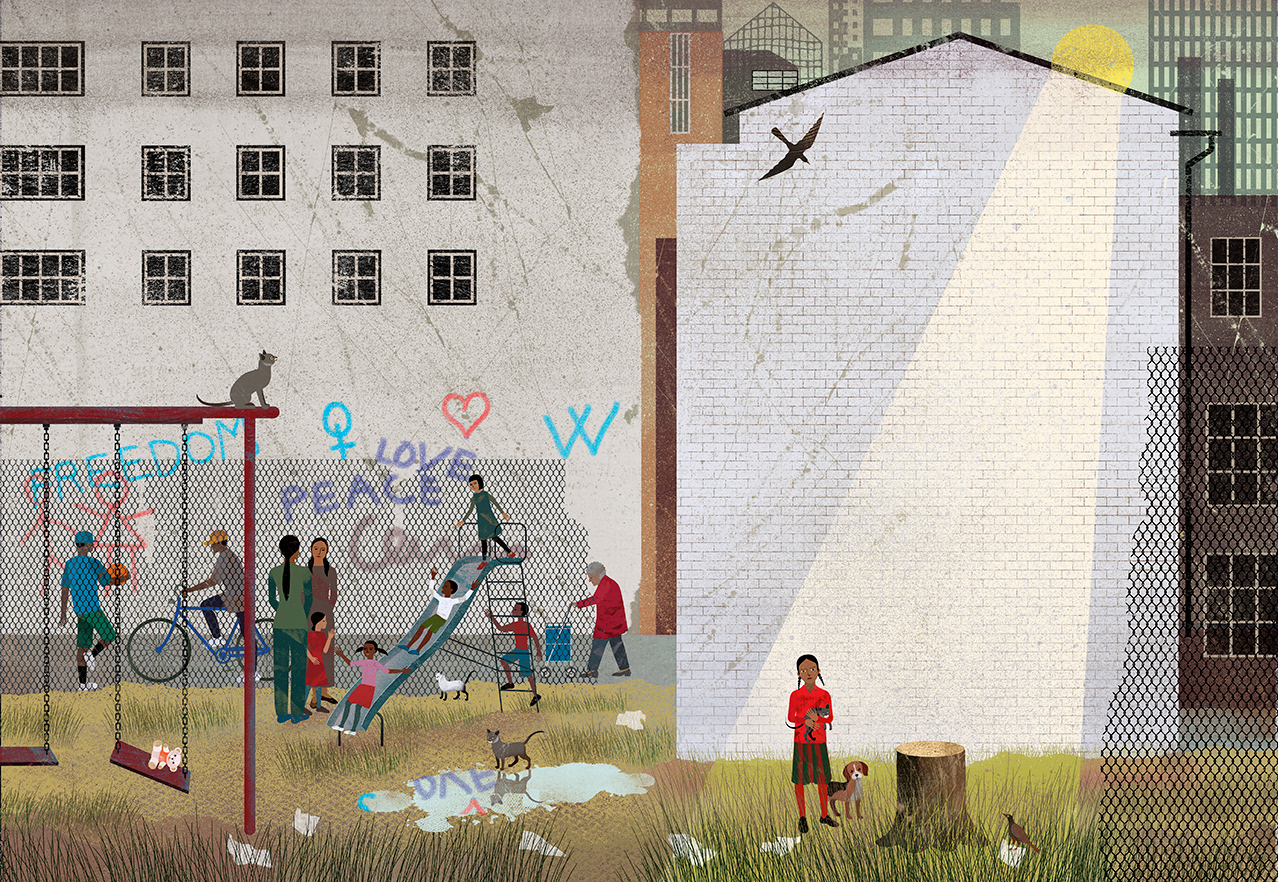 Me+Tree children book illustrated by ©2020 Balbusso Twins