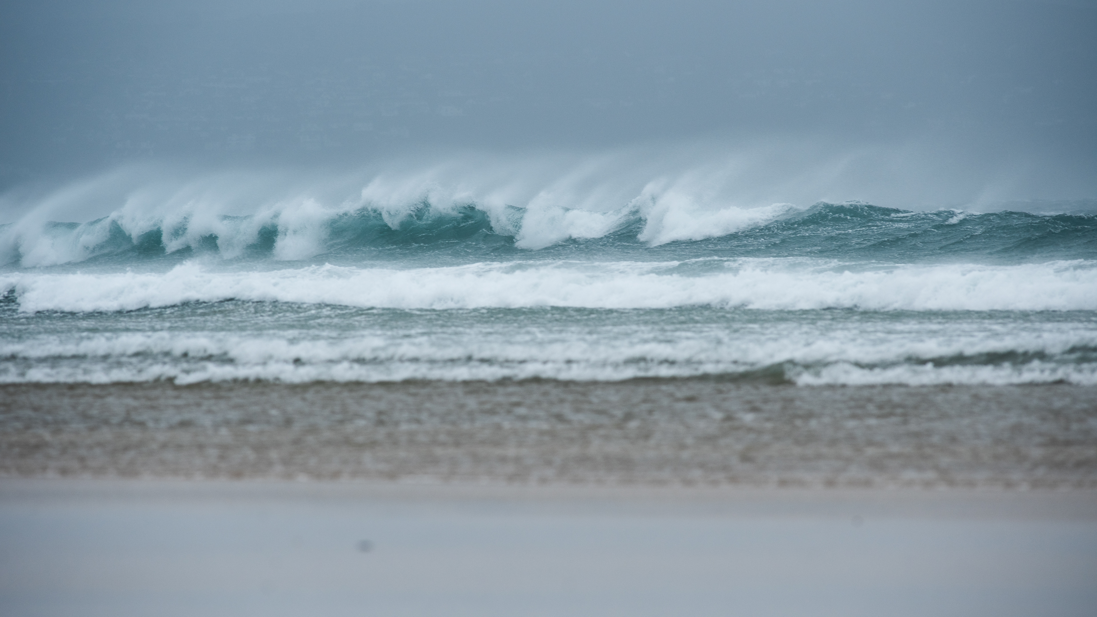 Windy Day Windiger Tag in Cornwall
