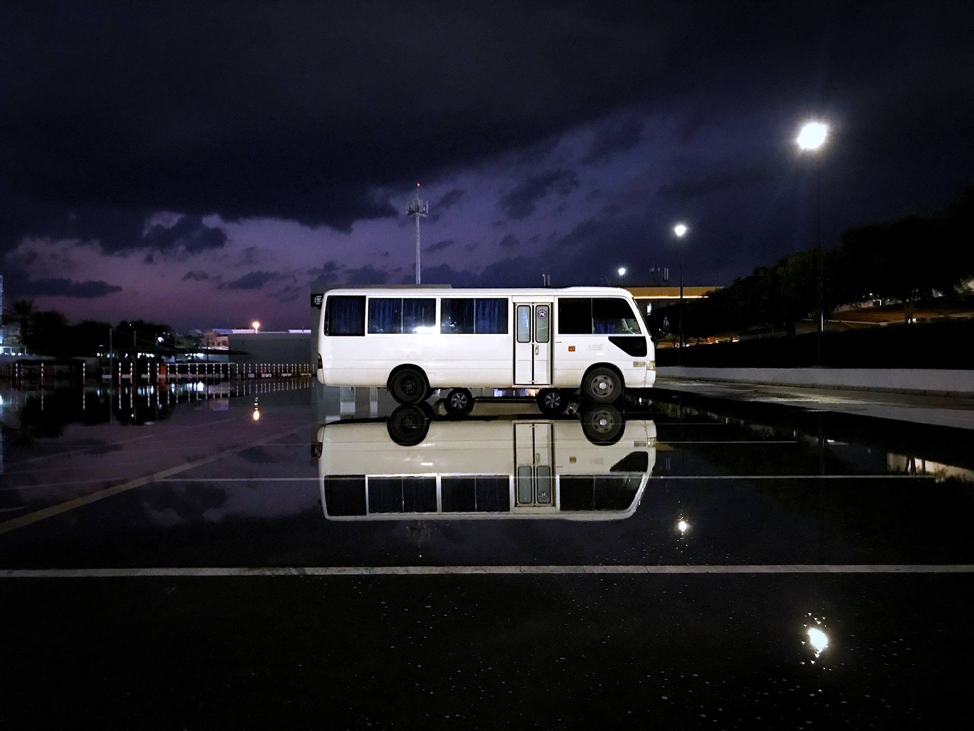 White Bus. Dubai, 2019