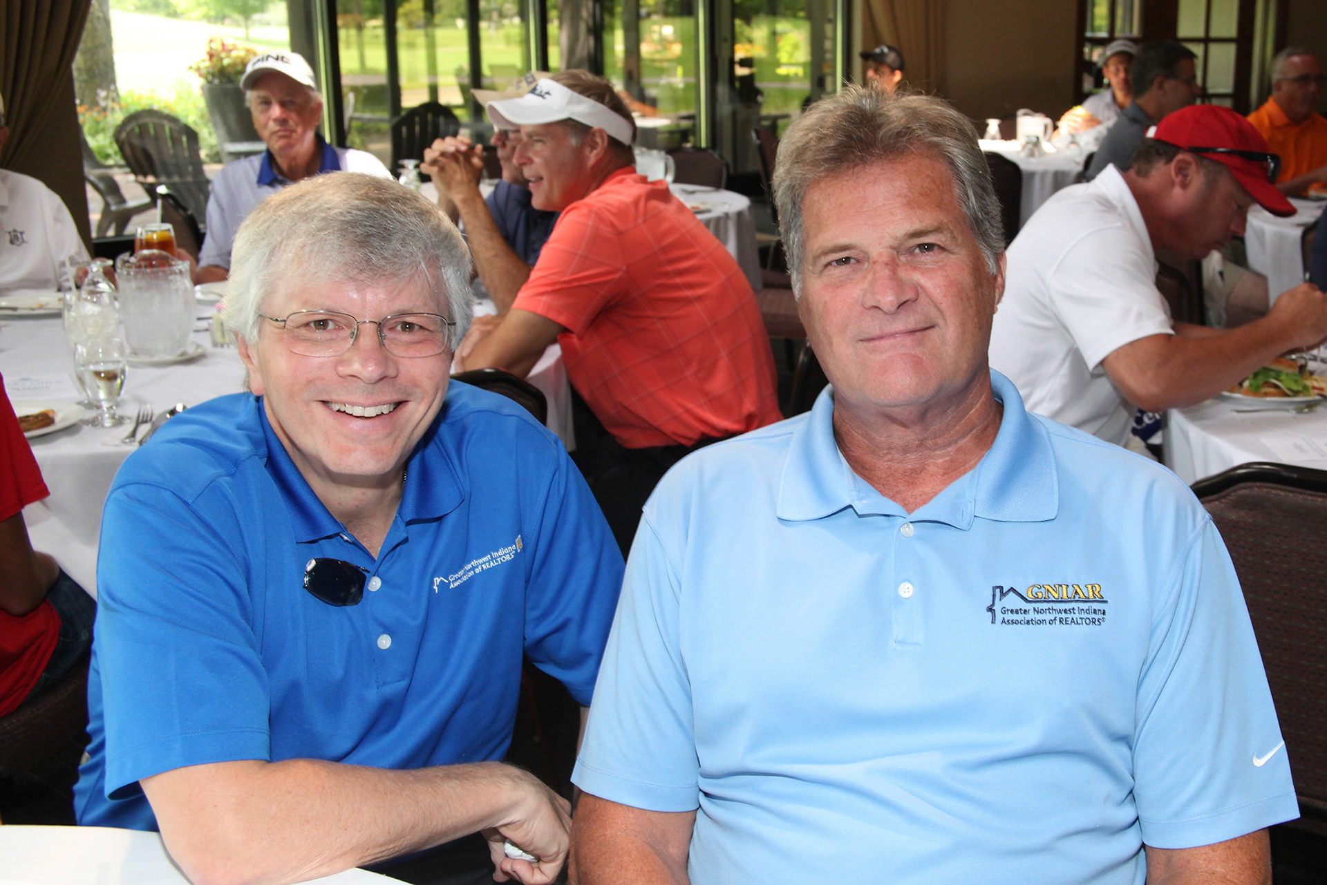 The Boys &amp; Girls Club of Northwest Indiana sponsors at the 30th Annual Golf Classic on Monday at Briar Ridge Country Club. (L to R) Joe Wszolek and Roger Lain.    photo by Tony V. Martin
