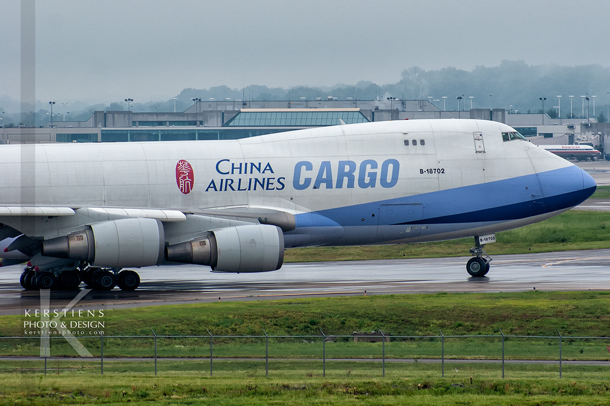 China Airlines Cargo - Boeing 747-409F - B-18702 - Nashville International Airport (KBNA)
