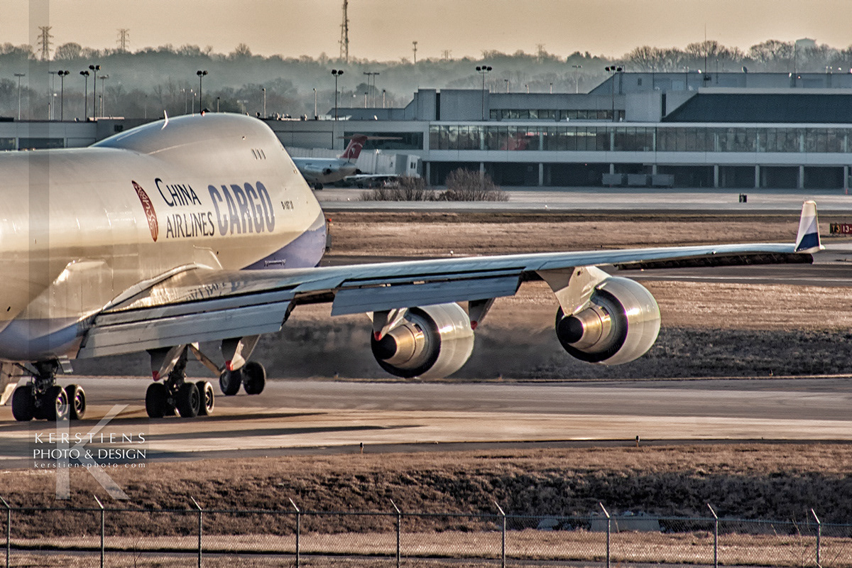 China Airlines Cargo - Boeing 747-409F - B-18710 - Nashville International Airport (KBNA)